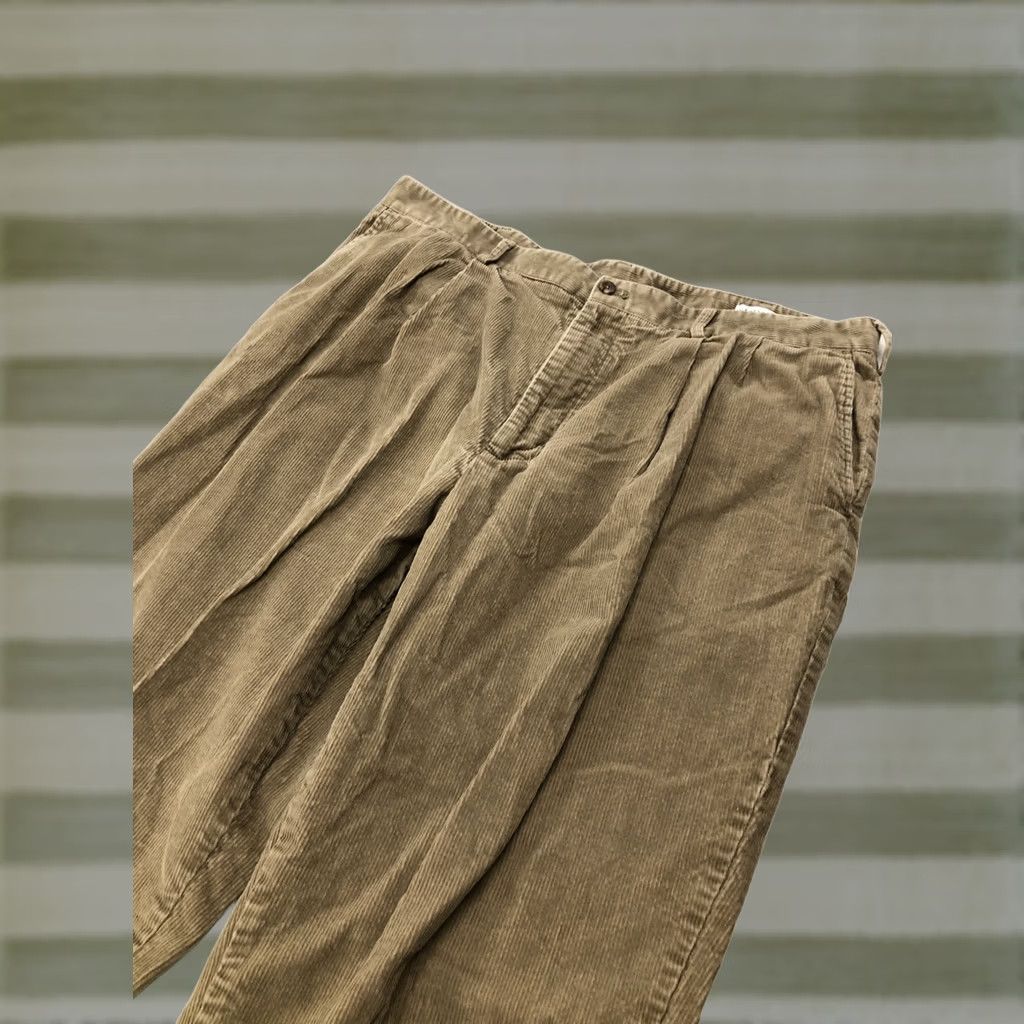 Geoffrey Beene Geoffrey Beene Corduroy Pants Men's Size 38x30 Brown Casual Pants Size US 38 / EU 54 - 1 Thumbnail