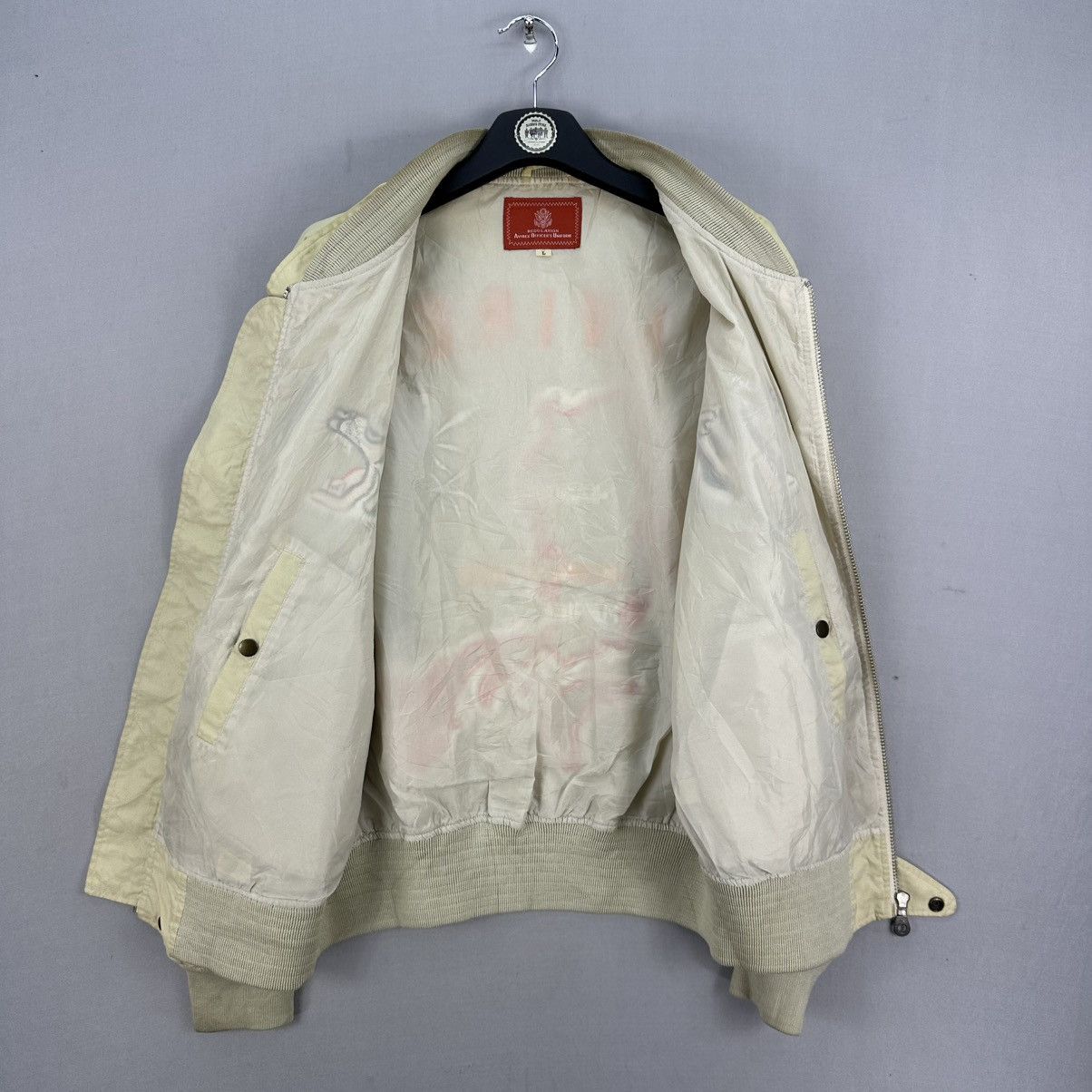 Avirex Vintage Avirex Souvenir Bomber Jacket Embroidery Japan Map Size US L / EU 52-54 / 3 - 7 Thumbnail