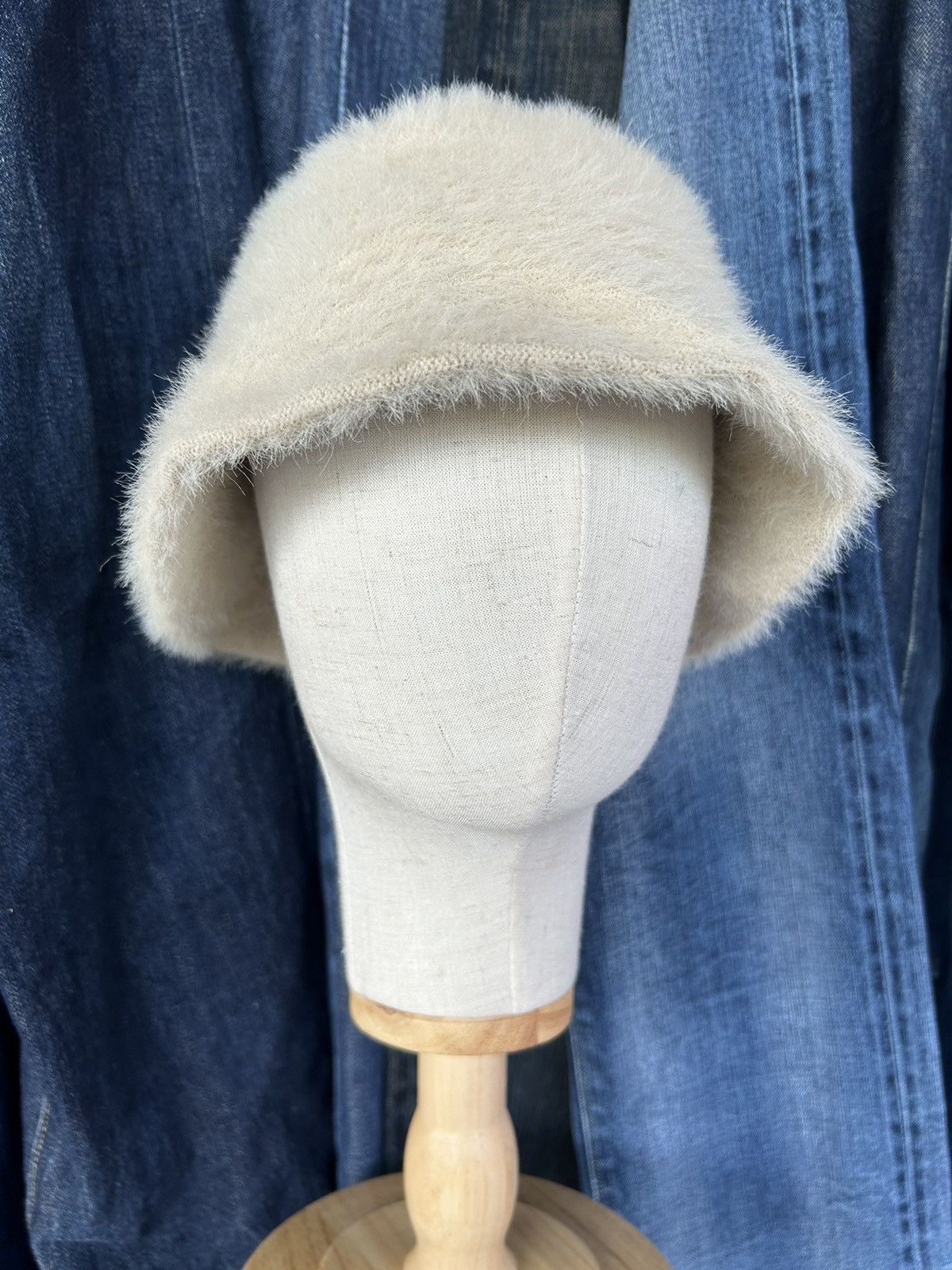 Japanese Brand Unknown Fur Punk Bondage bucket Hats Size ONE SIZE - 2 Thumbnail