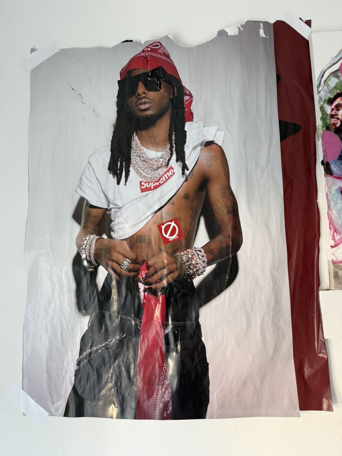 Supreme Playboi Carti Promotional Poster