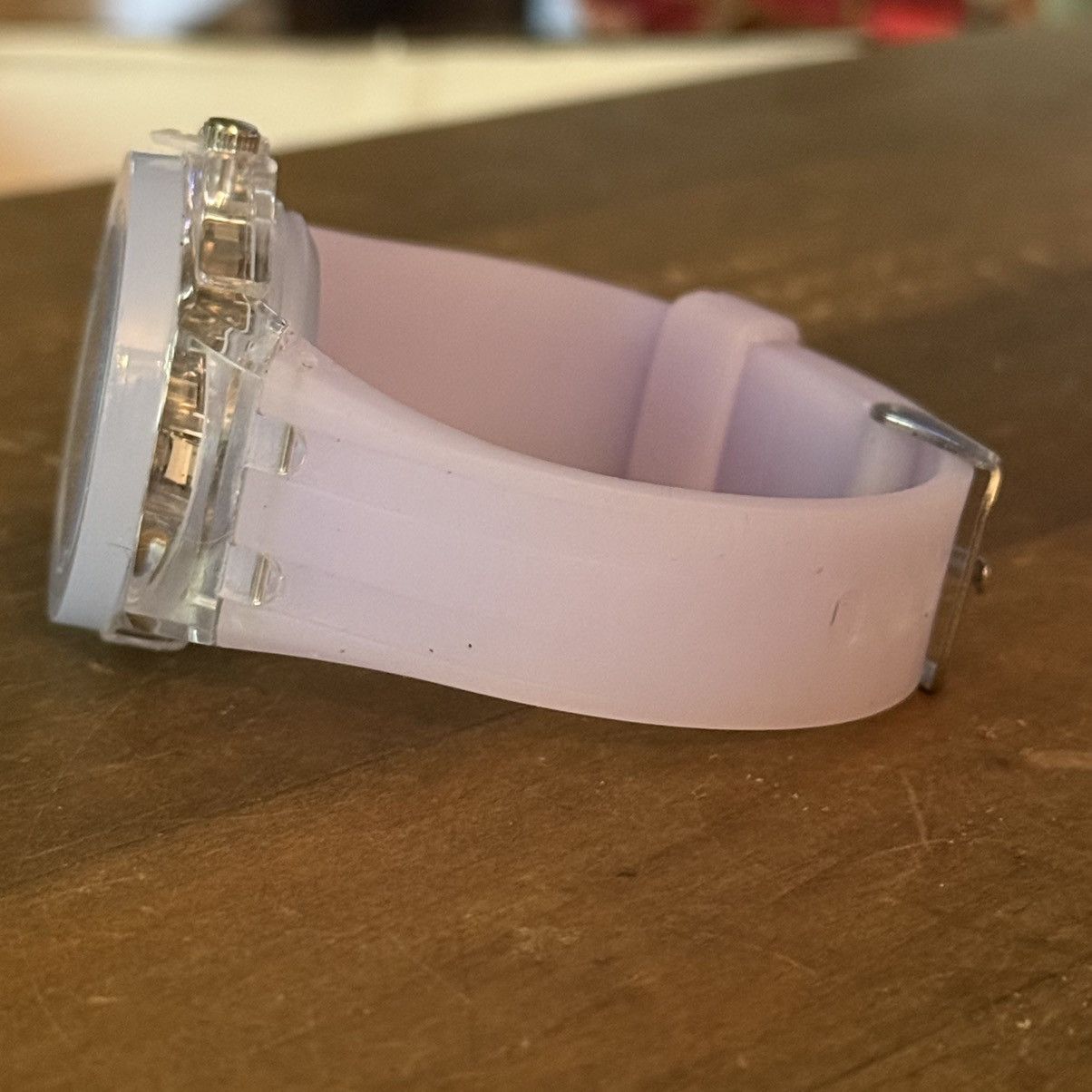 Other Light purple jelly band LED butterfly watch Size ONE SIZE - 5 Thumbnail