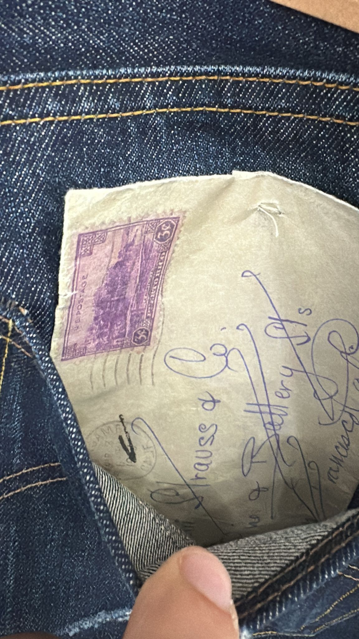 Levi's Vintage Clothing LVC Levi's Vintage Clothing 1947 501XX BigE Selvedge Jeans Size US 32 / EU 48 - 4 Thumbnail