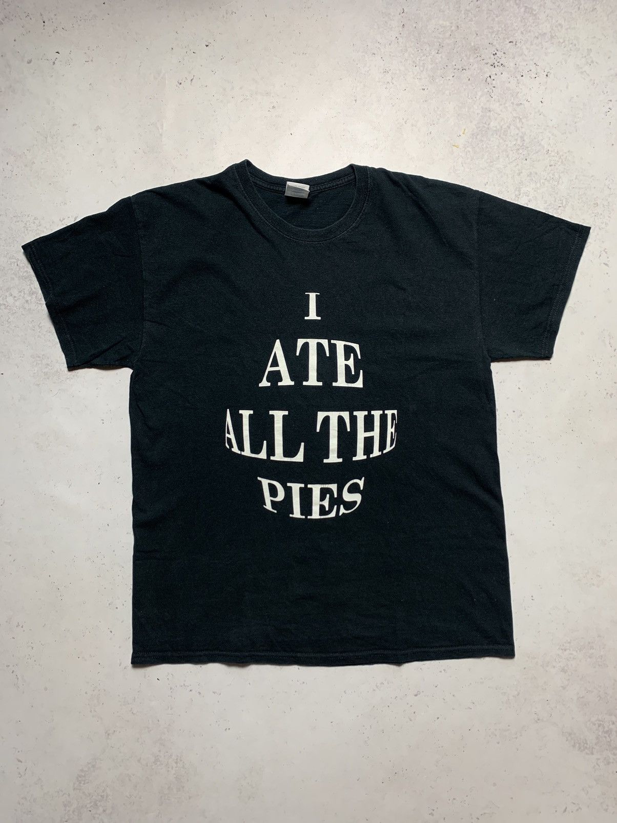 Vintage Vintage 90's Humor Streetwear Number Nine Style T-shirt Size US L / EU 52-54 / 3 - 1 Thumbnail