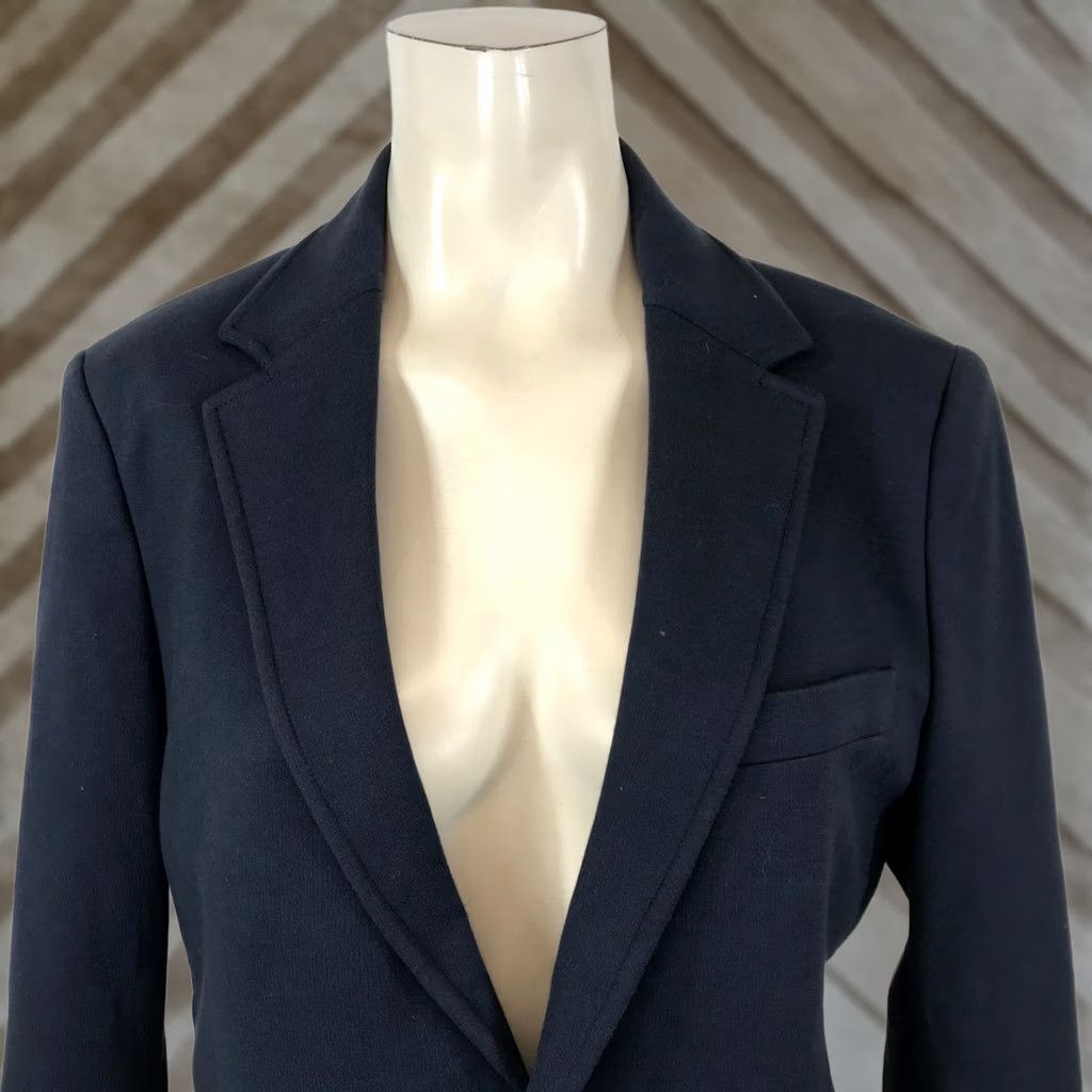 Vintage 01.ALGO MENS BLAZER Shirt SMALL SHORT NAVY Size US 29 - 1 Thumbnail