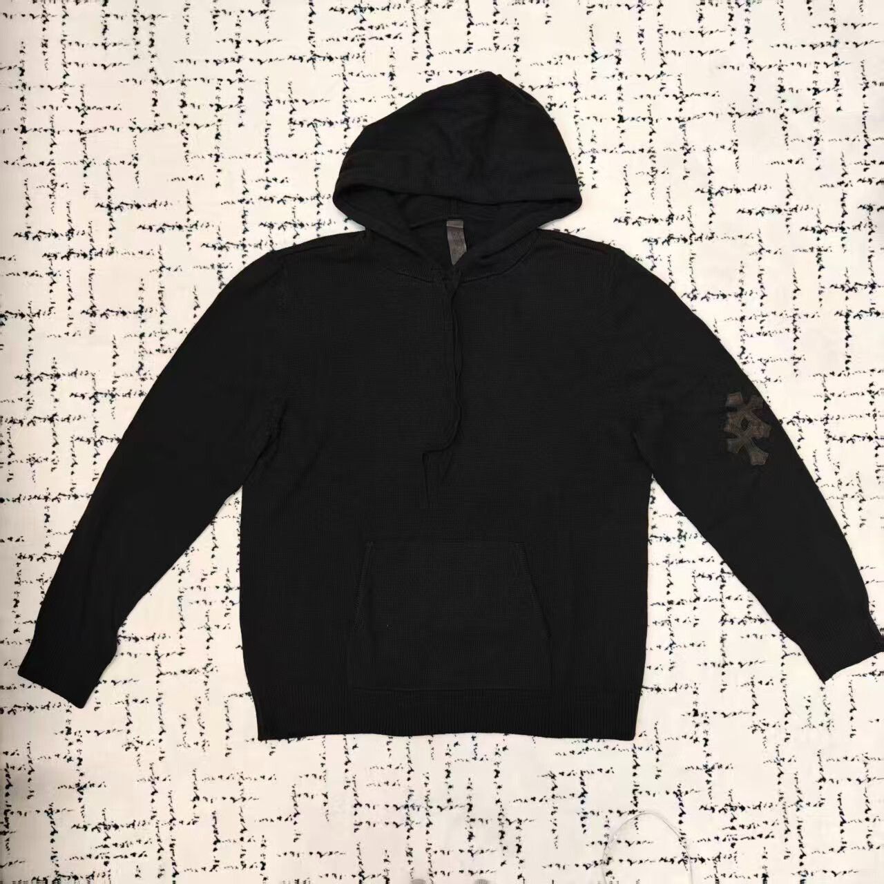 Chrome Hearts Chrome Hearts Cross Black Cashmere Sweater Size US L / EU 52-54 / 3 - 1 Thumbnail