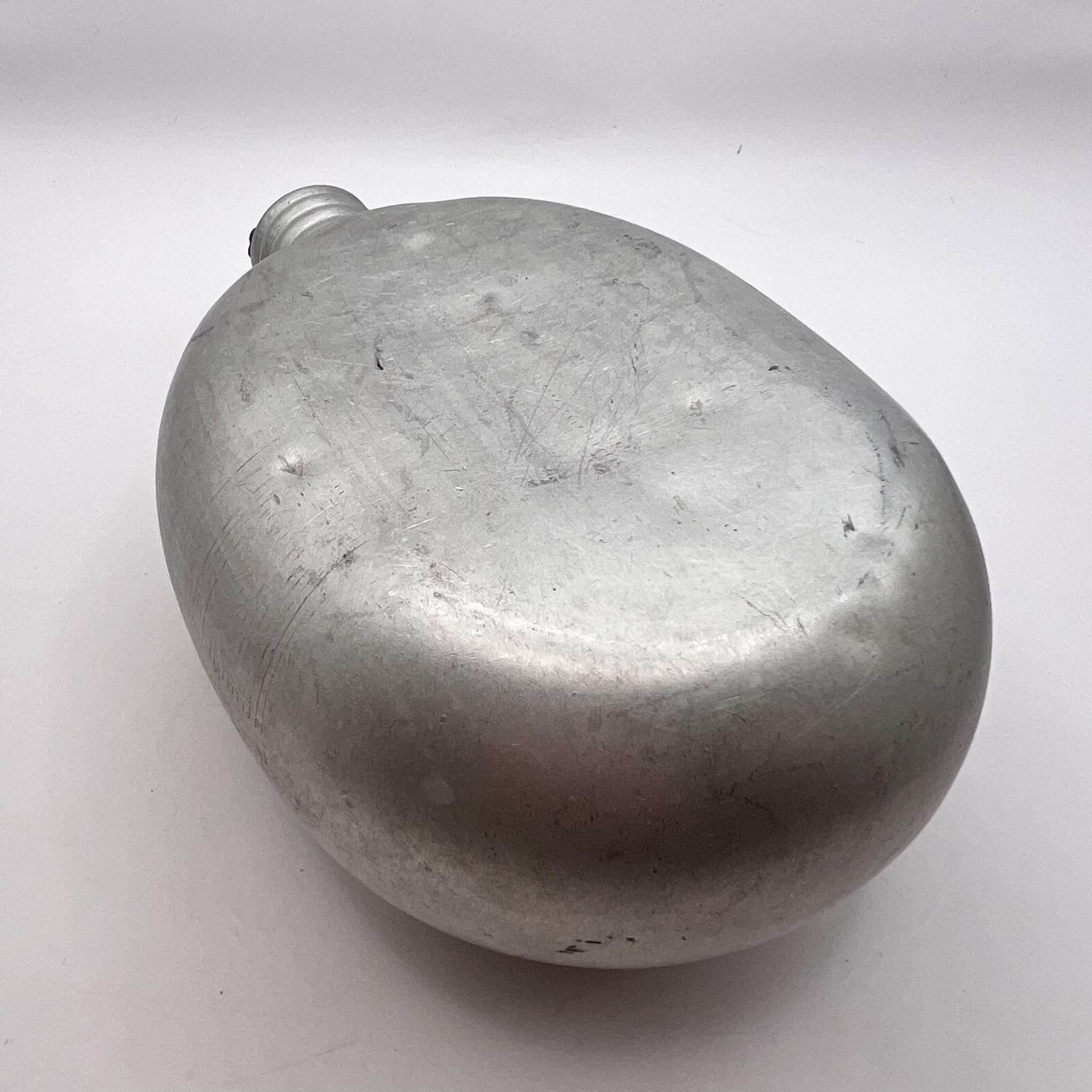 Vintage 1950 Vintage USSR Military Aluminum Canteen Water Bottle Size ONE SIZE - 4 Thumbnail