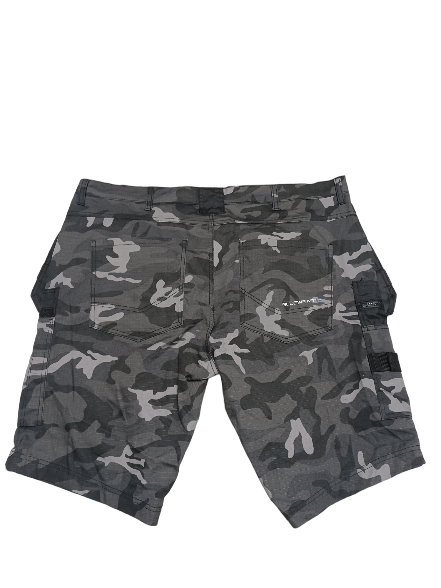 Japanese Brand BLUE WEAR SWEDEN CAMO CARGO MULTIPOCKET SHORTS Size US 42 / EU 58 - 2 Thumbnail