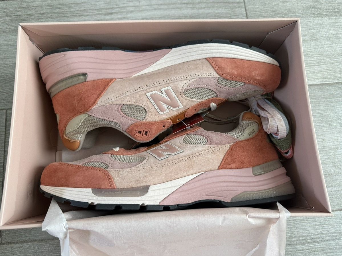 Joe Freshgoods × New Balance Joe Freshgoods New Balance 992 Aged Well Smoke Rose Misty 12 Size US 12 / EU 45 - 3 Thumbnail
