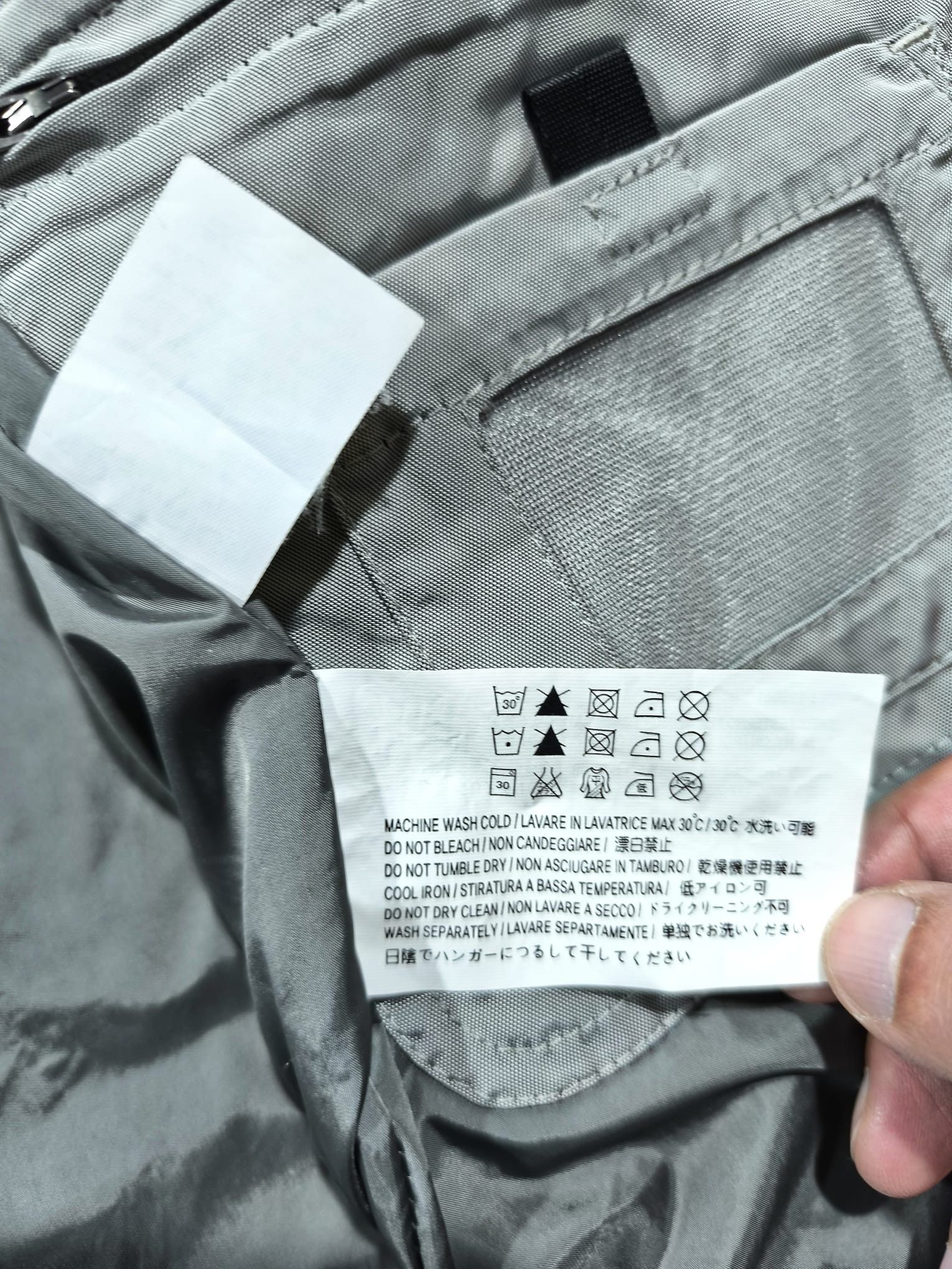 Woolrich Woolen Mills woolrich luxury metallic grey light jacket Size US L / EU 52-54 / 3 - 15 Thumbnail
