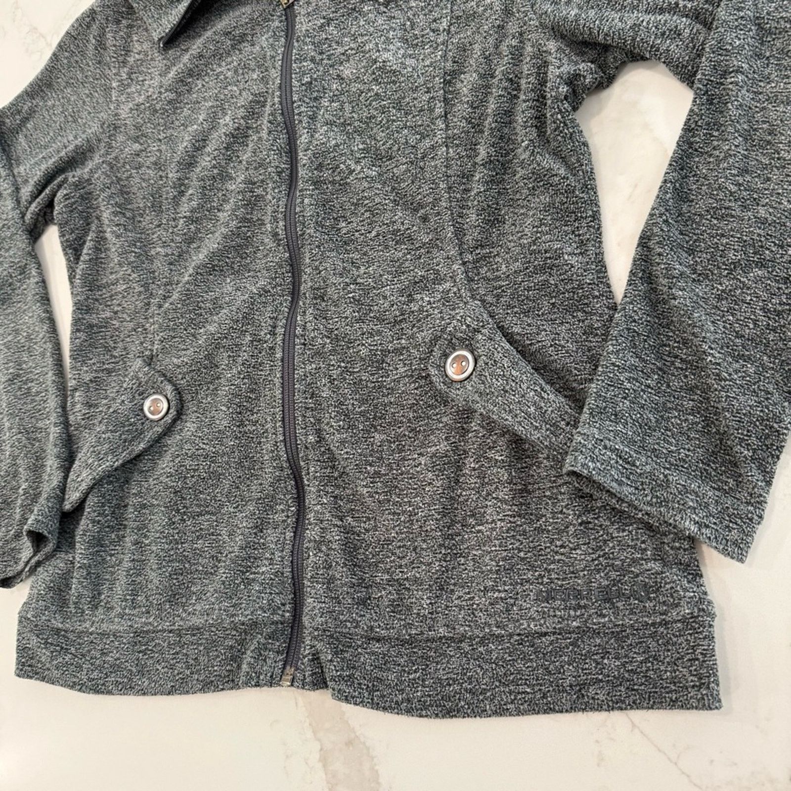 Merrell Merrell Zaida Full Zip Fleece Hooded Jacket Women’s Medium Size M / US 6-8 / IT 42-44 - 3 Thumbnail