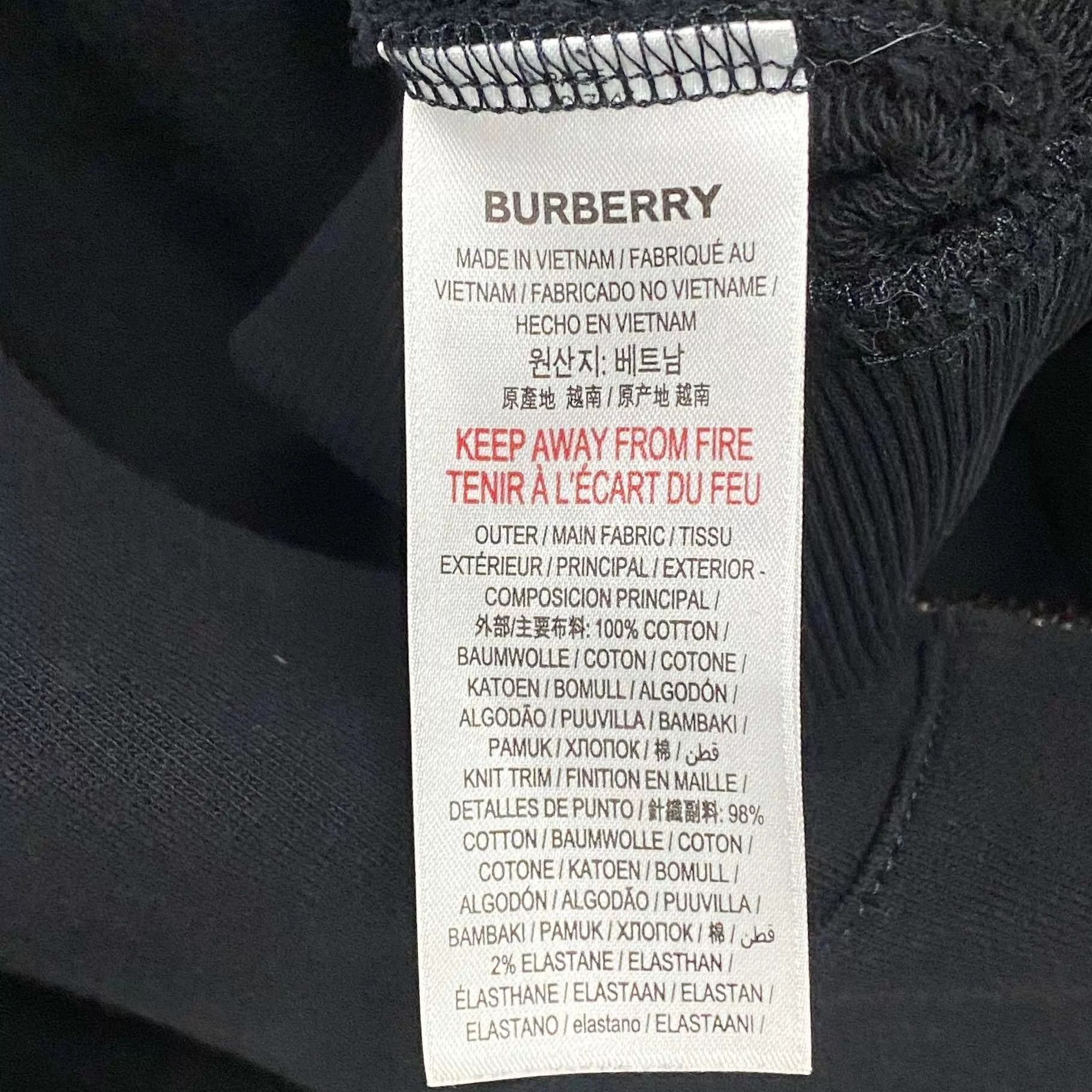 Burberry Burberry TB Embroidered Black Hooded Jacket L Size US L / EU 52-54 / 3 - 5 Thumbnail