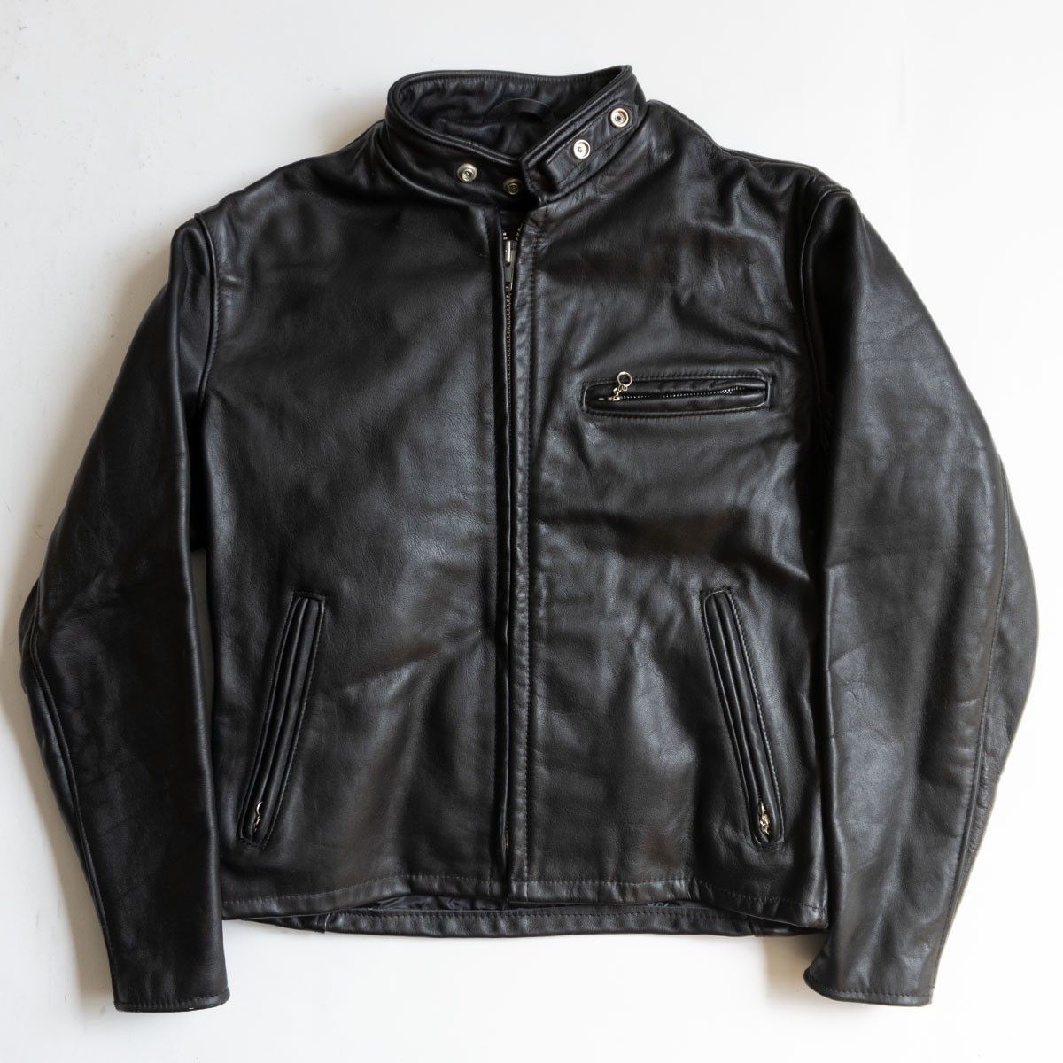 Schott Schott 641SP Single Rider Jacket Size 40 Size US XXS / EU 40 - 1 Thumbnail