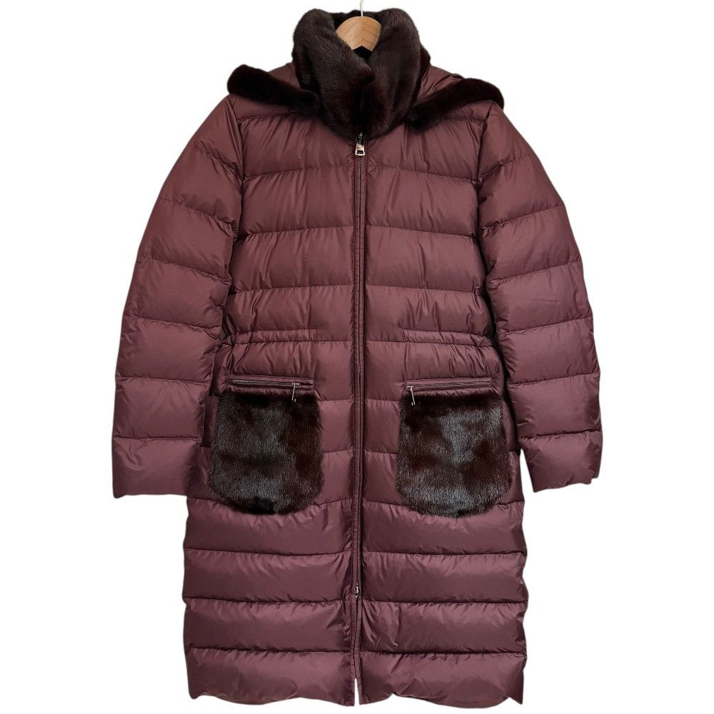 Other Other MANZONI24 Mink Down Coat Others Outerwear DUTY FREE for USA Size ONE SIZE - 1 Thumbnail