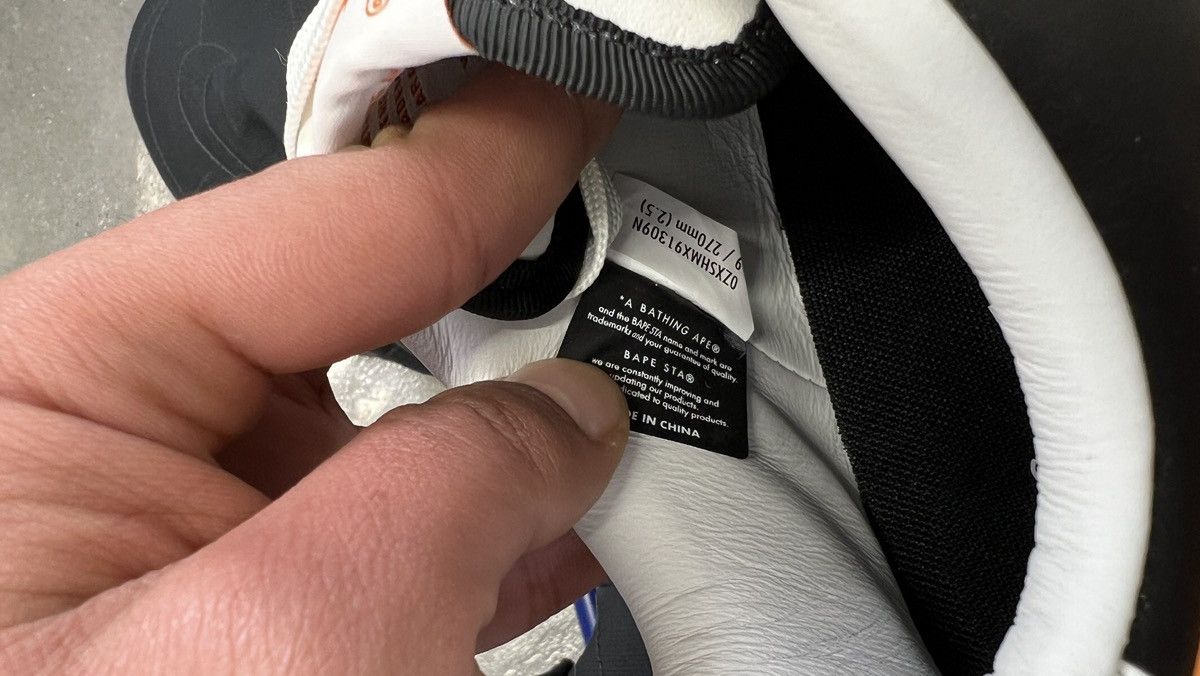 Bape BAPESTA OS #2 Size US 9 / EU 42 - 7 Thumbnail