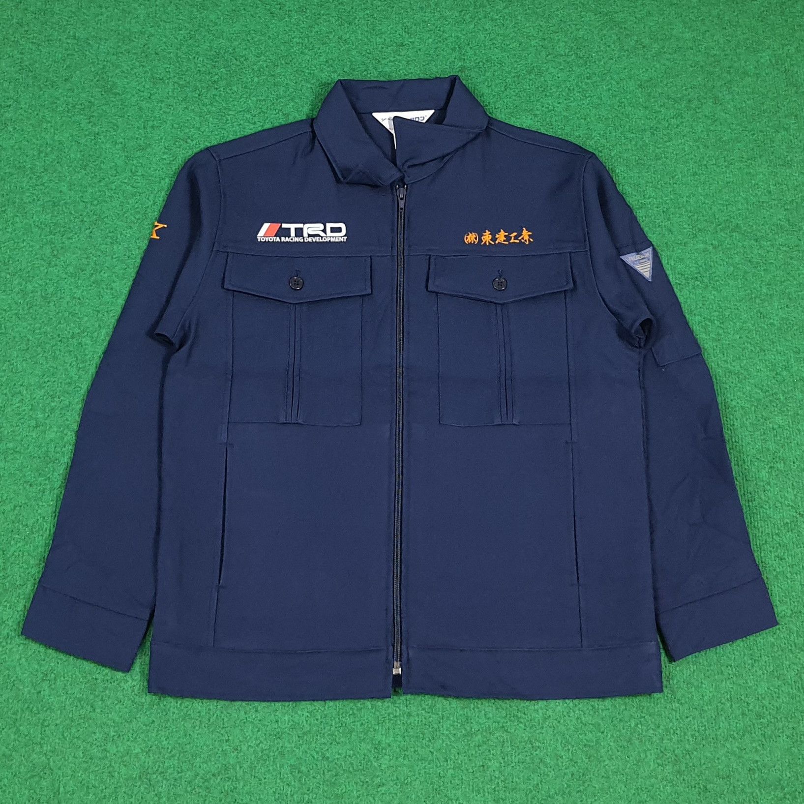 Japanese Brand Vintage TRD Toyota Motorsports Custom Logo Jacket C284N12 Size US S / EU 44-46 / 1 - 3 Thumbnail