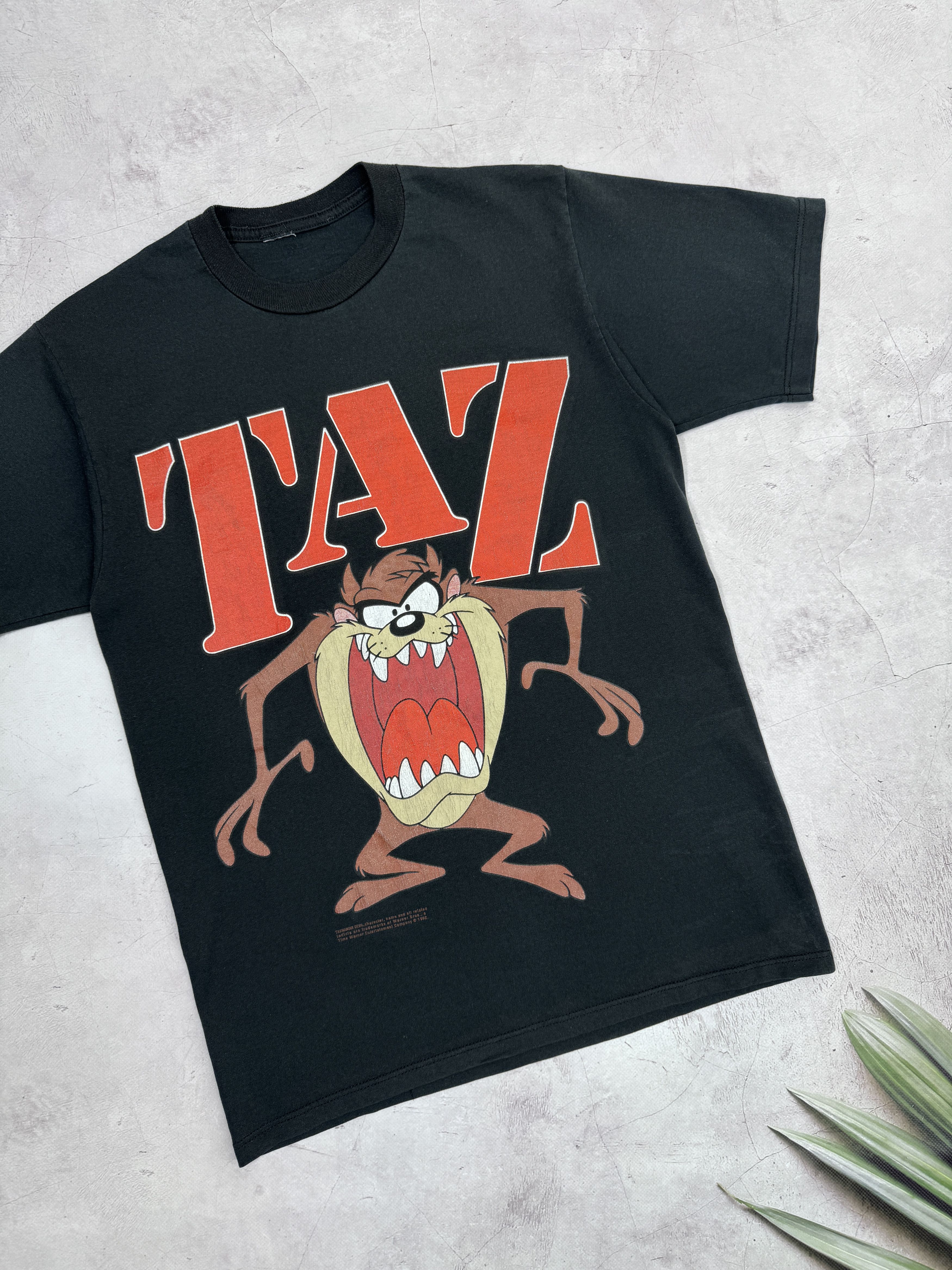 Vintage × Warner Bros Vintage 1992 Looney Tunes Taz T-Shirt Warner Brosers Size US S / EU 44-46 / 1 - 1 Thumbnail