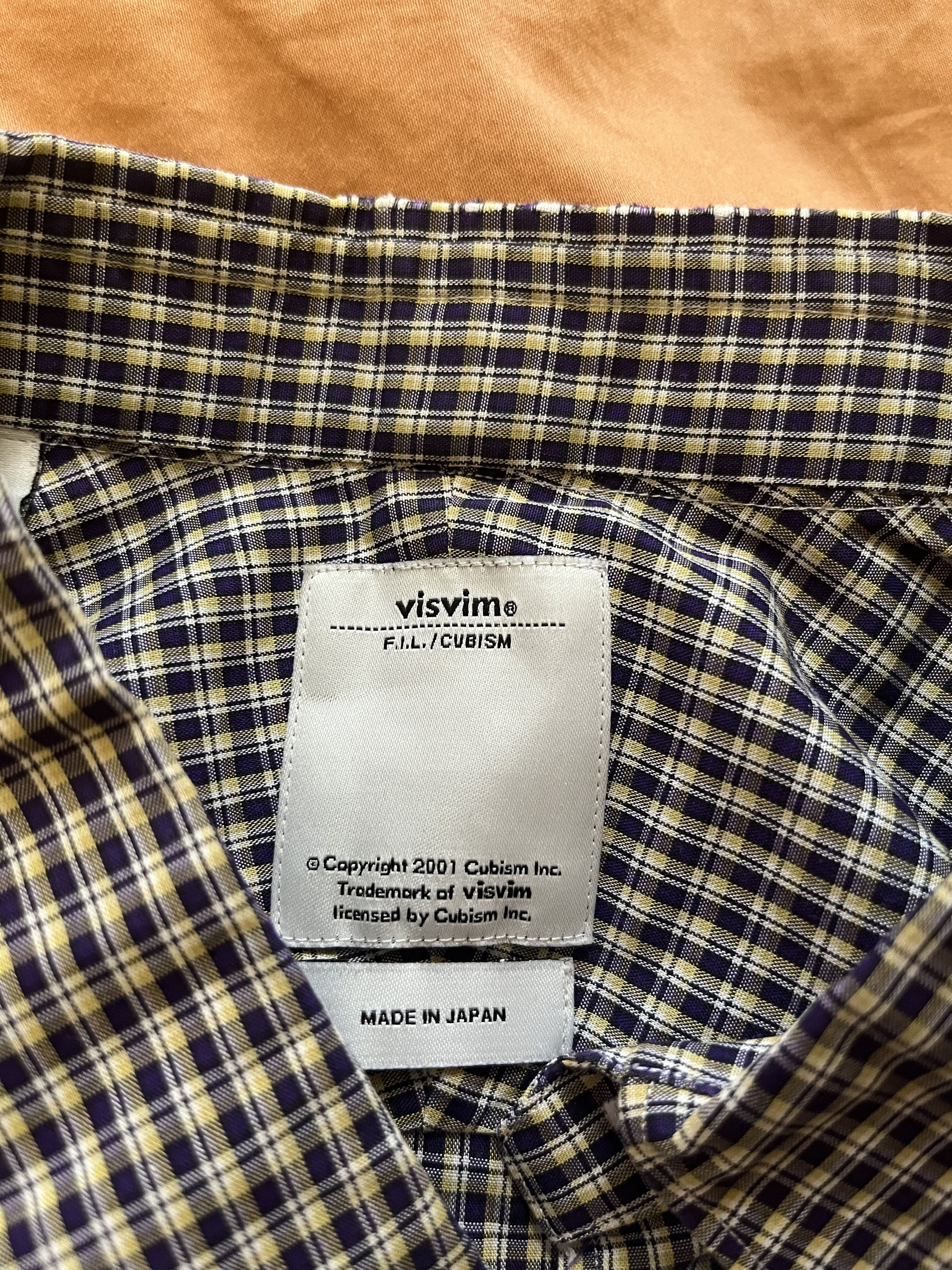 Visvim Plaid Shirt Size US S / EU 44-46 / 1 - 4 Thumbnail