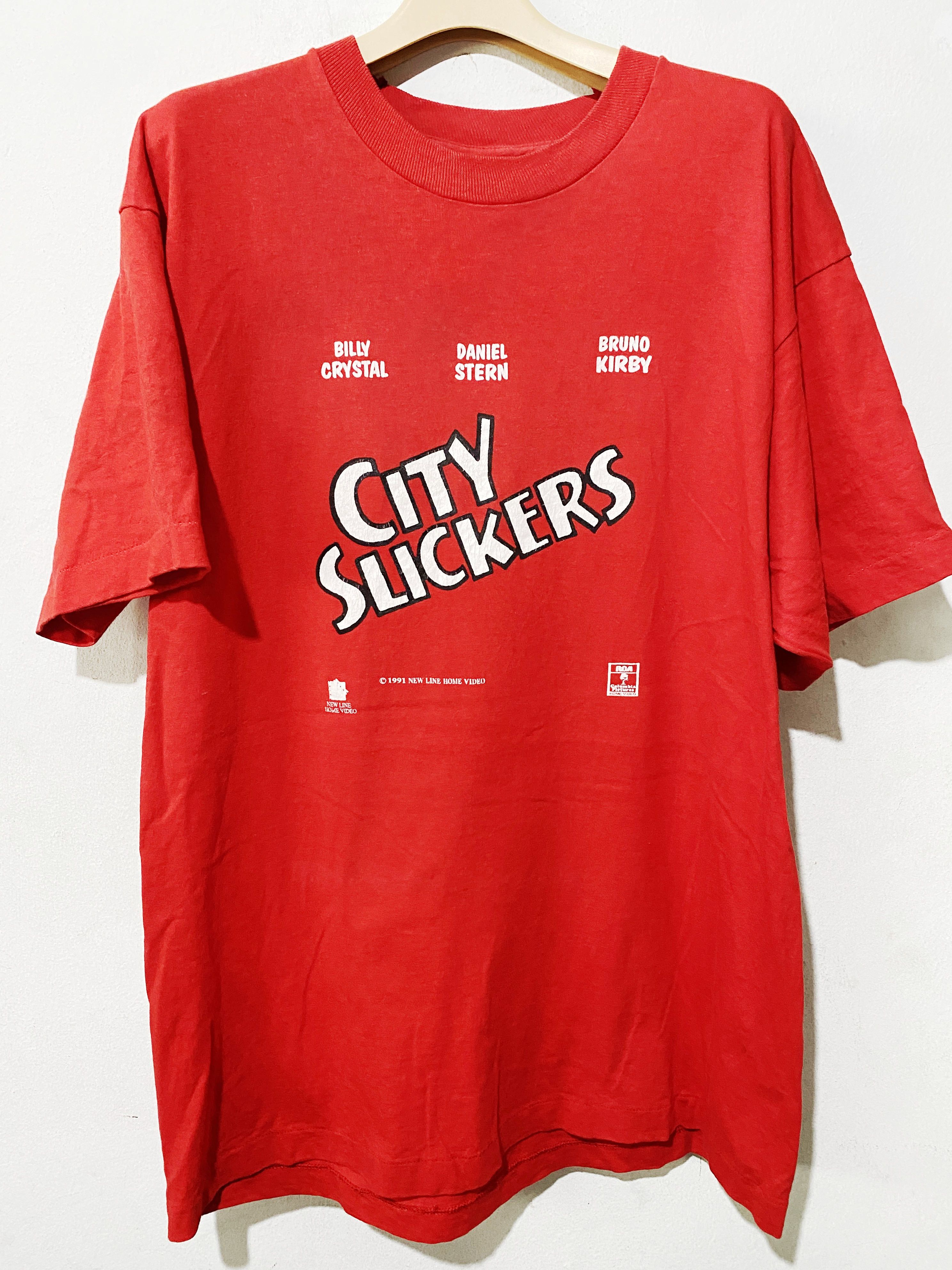 Vintage Vintage 1991 City Slickers Shirt Size US XL / EU 56 / 4 - 1 Thumbnail