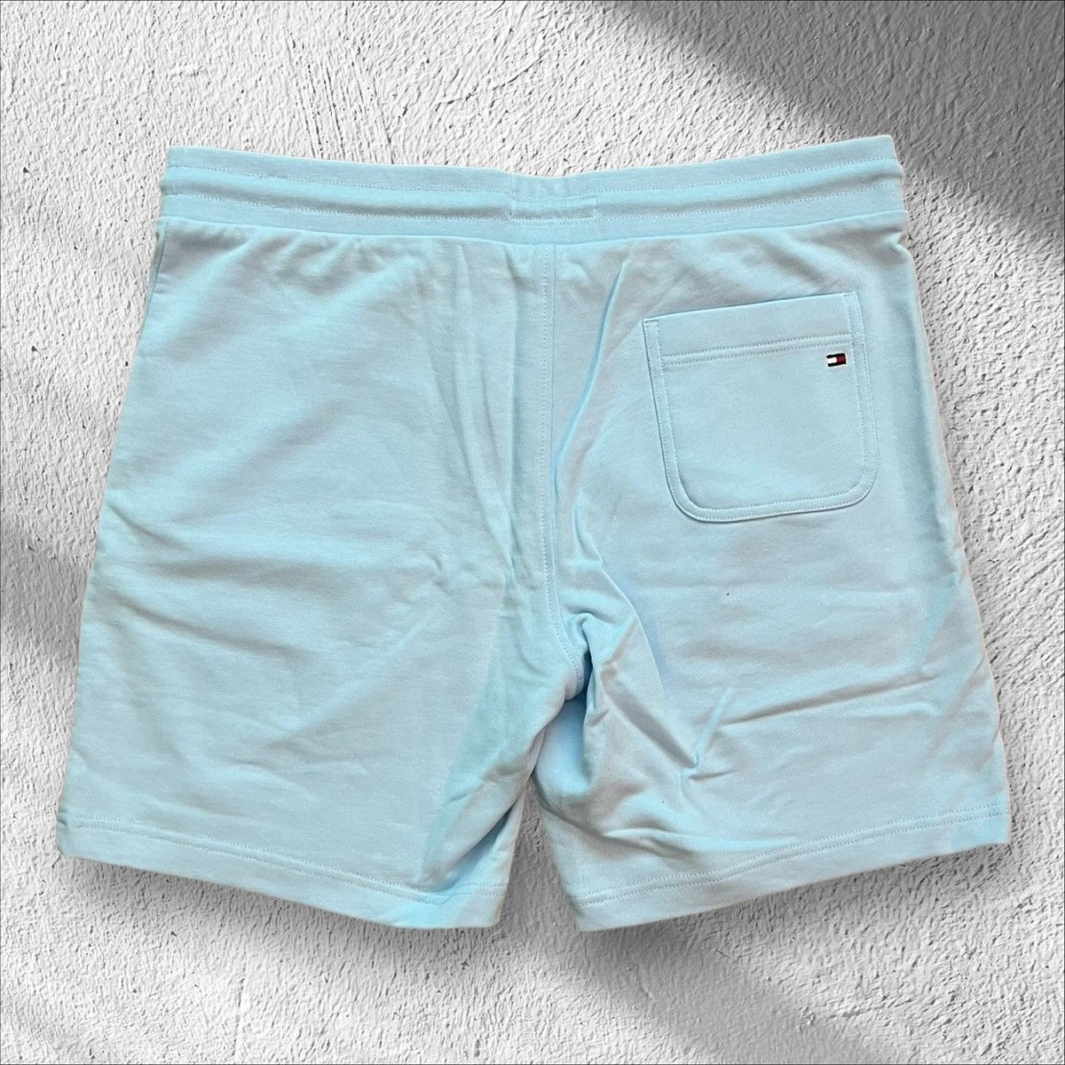 Tommy Hilfiger Tommy Hilfiger Baby Blue Cotton Shorts — Large Size US 36 / EU 52 - 2 Thumbnail