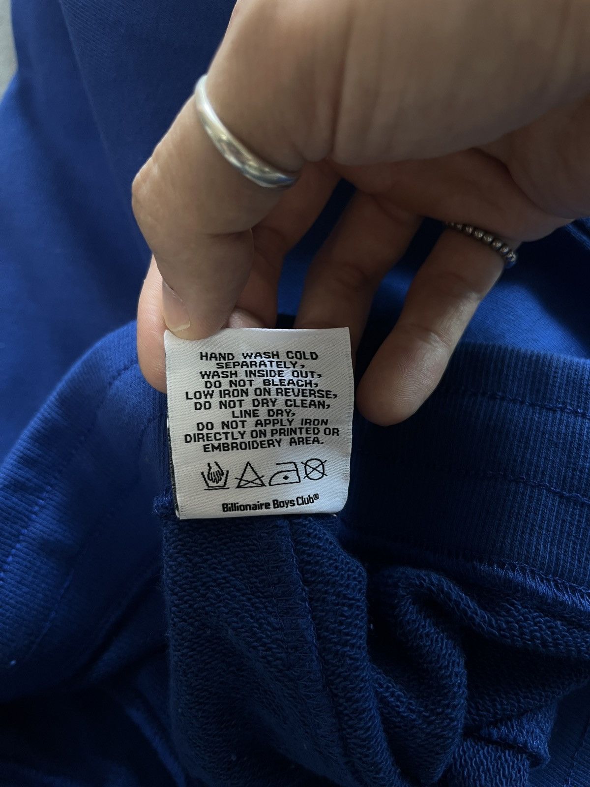Billionaire Boys Club Rare Billionaire Boys Club BBC Blue Sweatpants Jogger Large Size US 32 / EU 48 - 8 Thumbnail