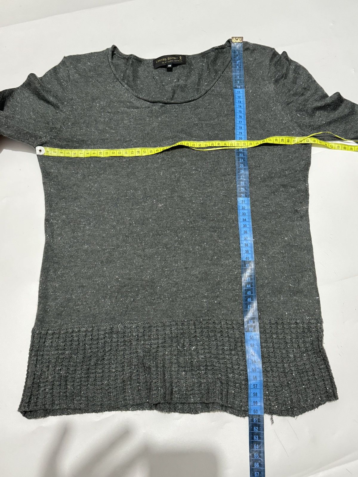 Hysteric Glamour × Japanese Brand × Yohji Yamamoto Atsuro Tayama Long Sleeve Knit Size US S / EU 44-46 / 1 - 6 Thumbnail