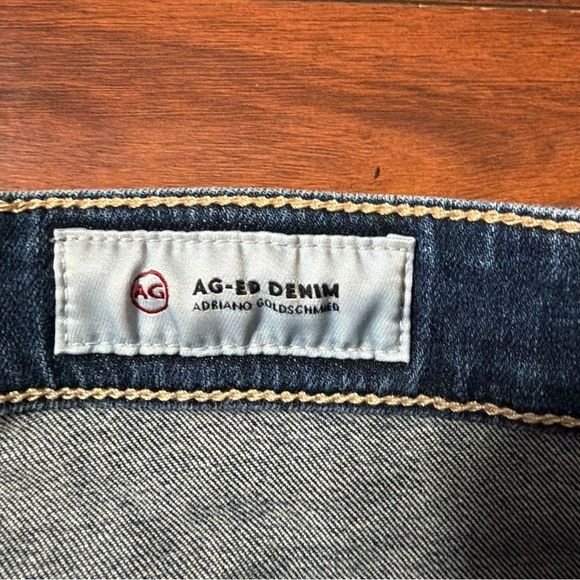 AG Adriano Goldschmied AG Adriano Goldschmied Dark Blue The Farrah Skinny Jeans 26 Size 26" / US 2 / IT 38 - 4 Thumbnail