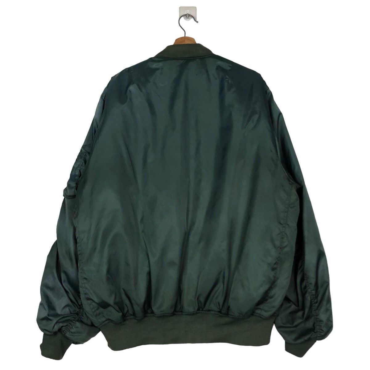 Japanese Brand 🔥Riot Riot Vintage Fly Bomber Jacket World Island Japan Size US L / EU 52-54 / 3 - 8 Thumbnail