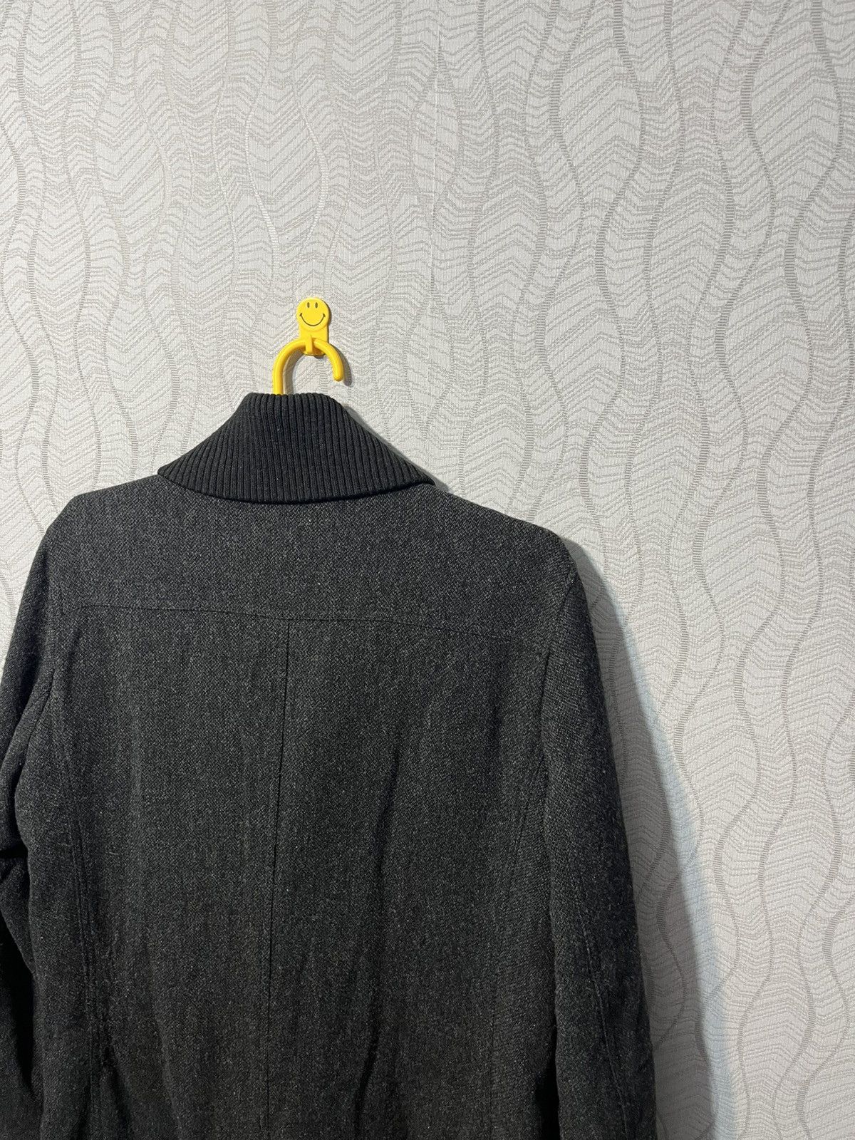 Dolce & Gabbana Dolce&Gabbana Vintage Men’s Wool Gray Double-Breasted Coat Size US L / EU 52-54 / 3 - 5 Thumbnail