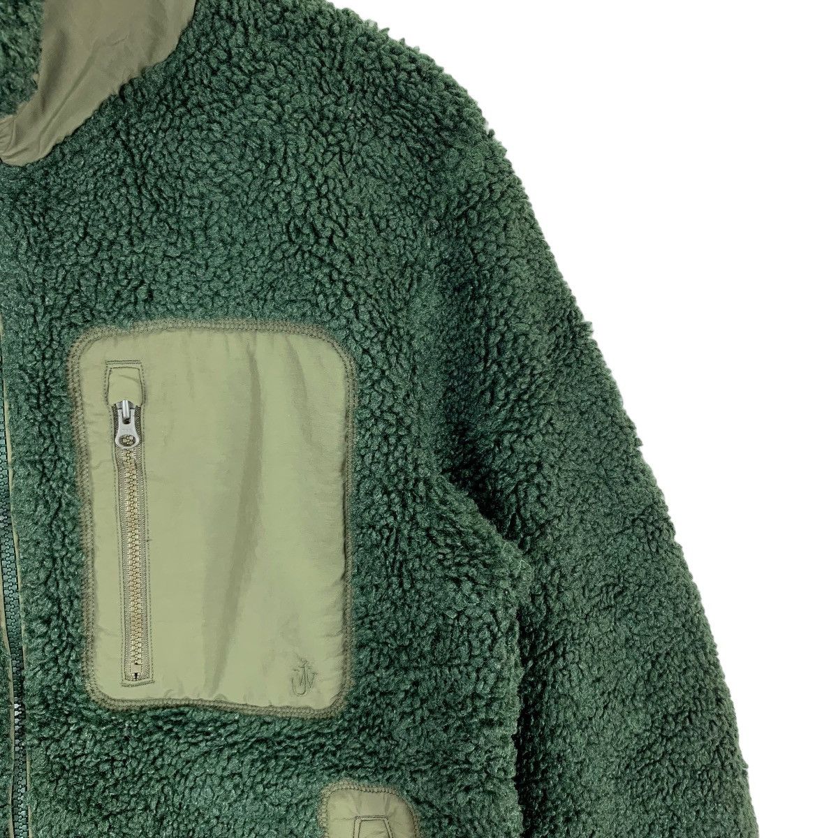 JW Anderson × Uniqlo DESIGNER J.W.ANDERSON UNIQLO FLEECE SHERPA ZIPPER JACKET Size US M / EU 48-50 / 2 - 5 Thumbnail