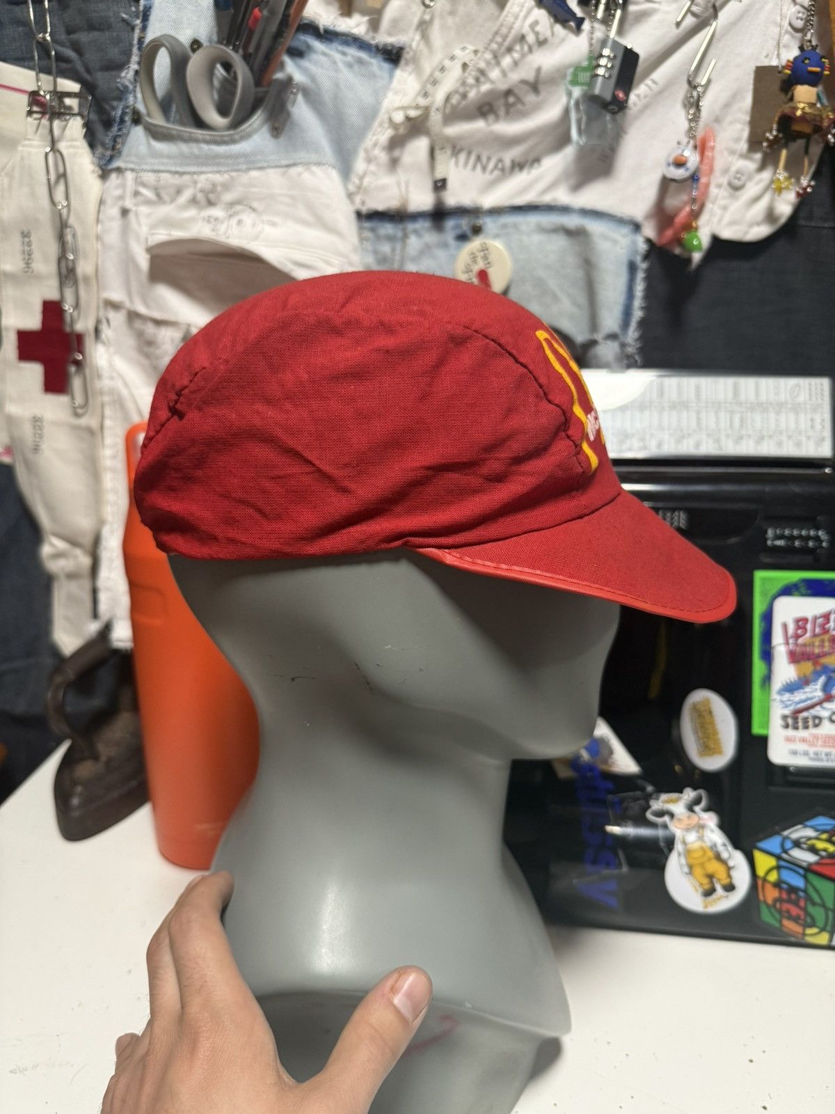 Vintage 2 Vintage Mcdonalds Employee Hats Size ONE SIZE - 3 Thumbnail
