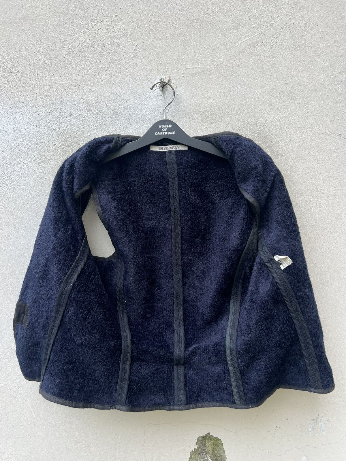 Dirk Bikkembergs × Vintage Vintage 90s DIRK BIKKEMBERGS Detachable Linig Leather Vest Size US M / EU 48-50 / 2 - 21 Thumbnail