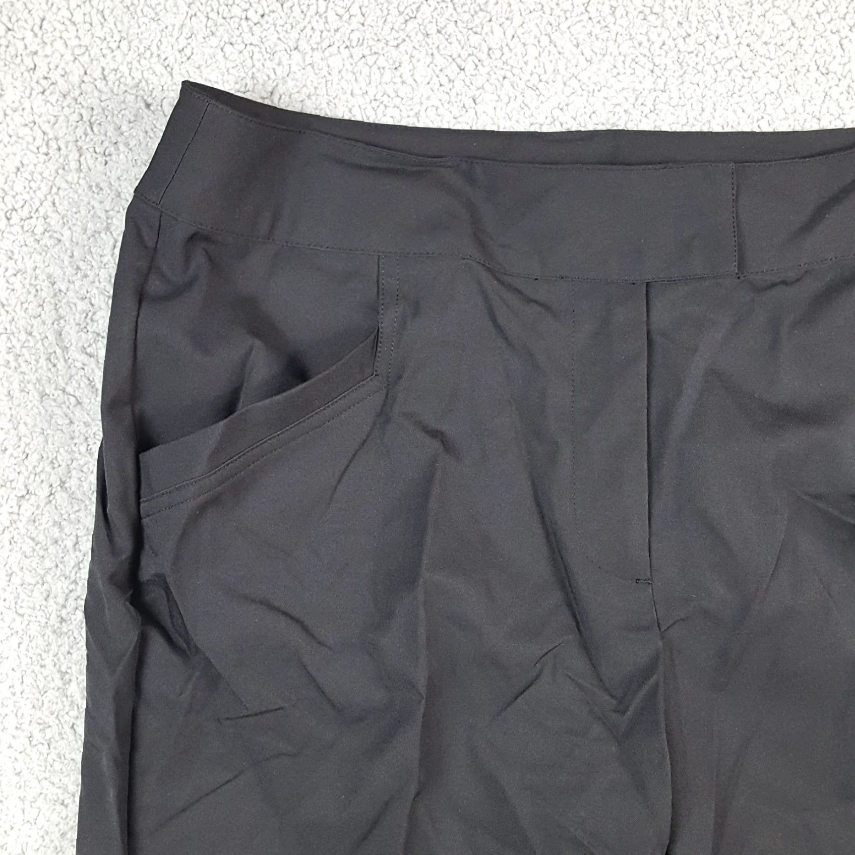 Vintage VINTAGE Black Chino Straight Regular Fit Women's Size 10 Athletic Preppy Golf Shorts Tehama Baseball? Size 32" / US 10 / IT 46 - 2 Thumbnail