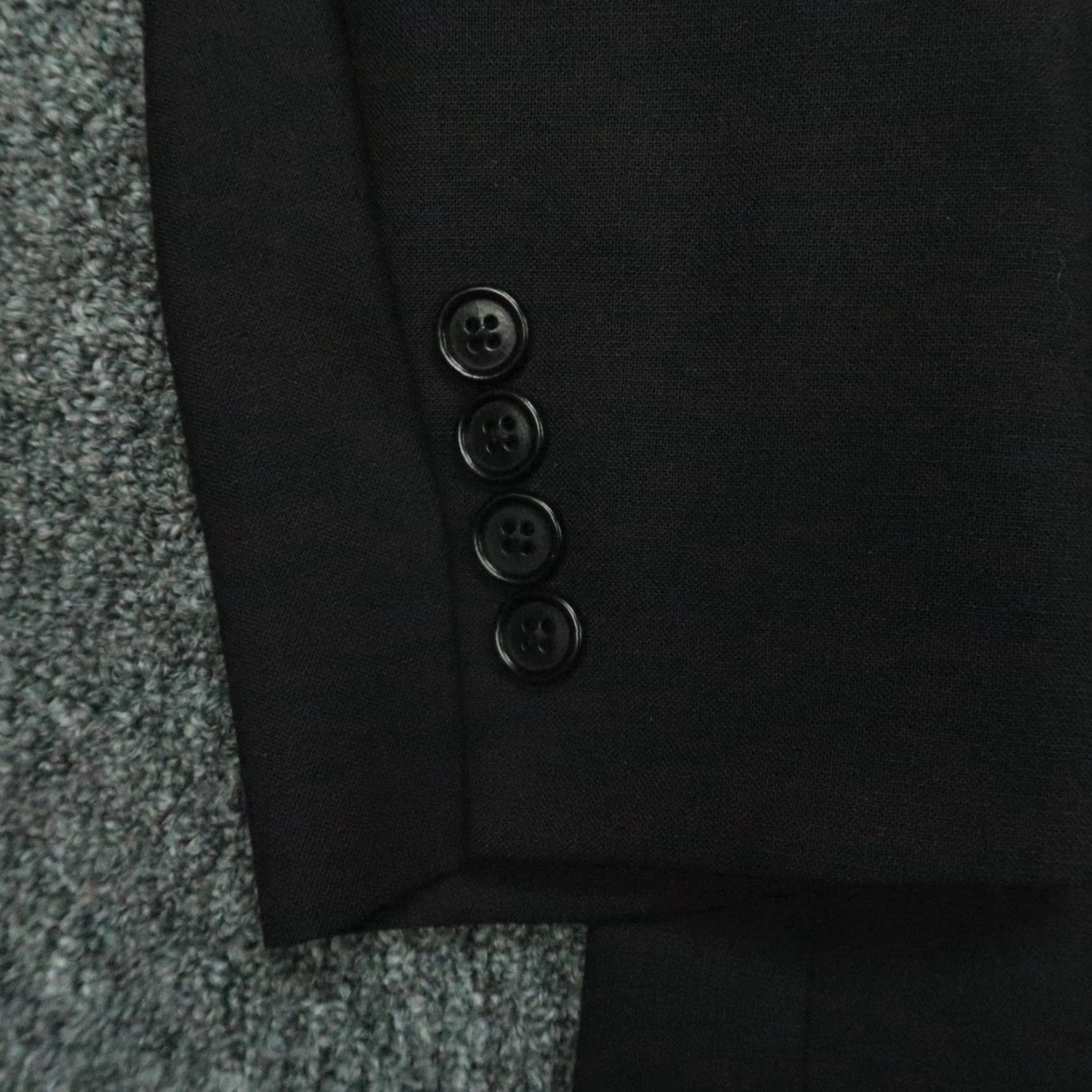 Brooks Brothers Brooks Brothers Blazer Mens 40S Black 346 Stretch Wool Sport Coat Jacket Size 40R - 7 Thumbnail