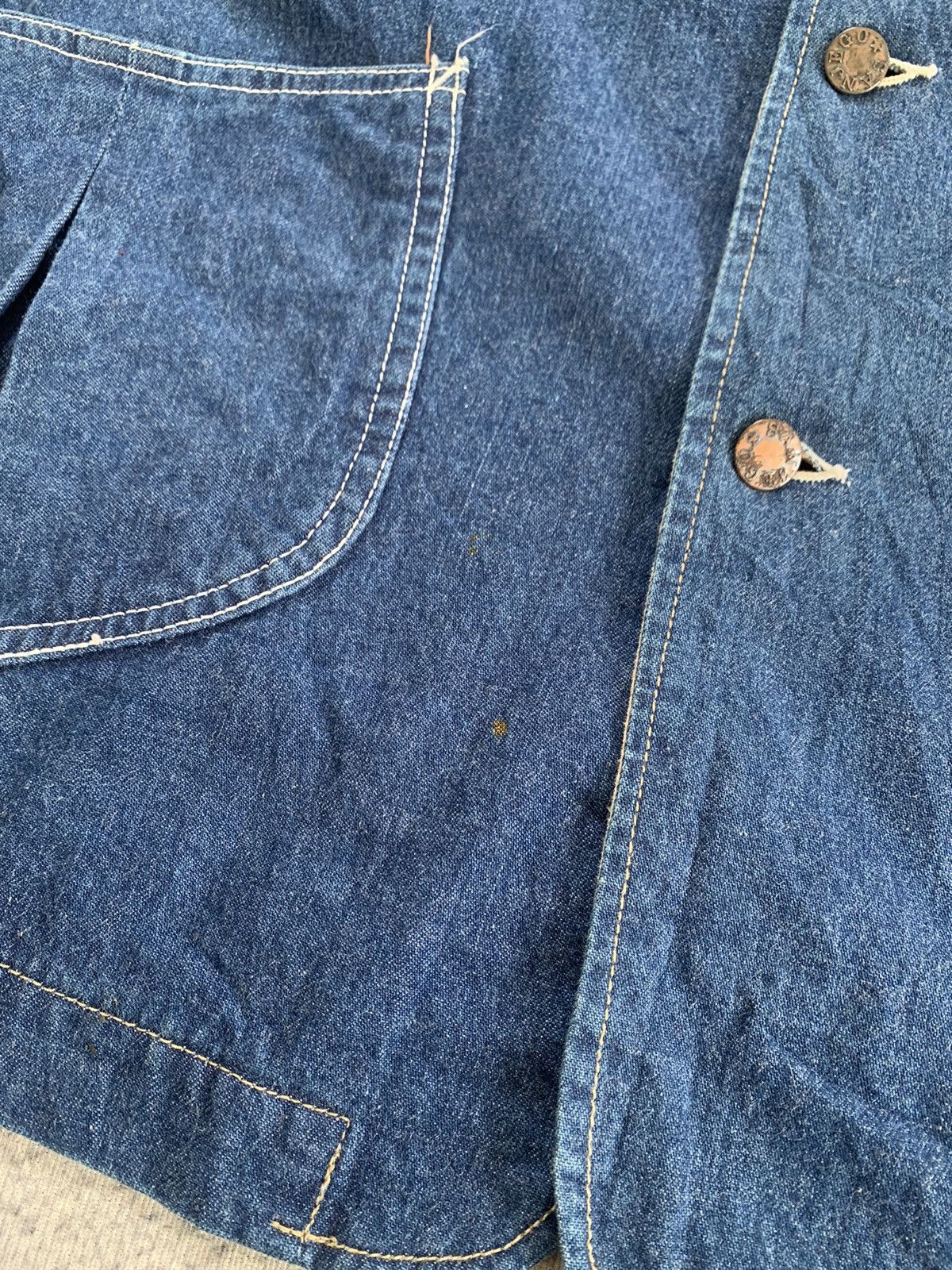 Indigo Sanjego Genuine Indigo Denim Jacket Size US L / EU 52-54 / 3 - 7 Thumbnail