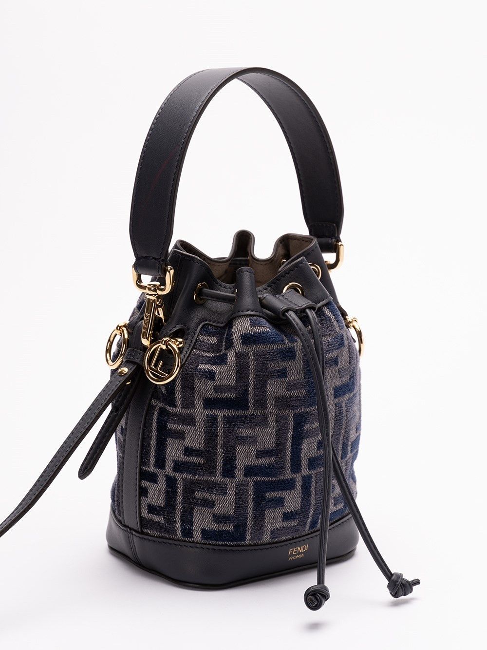 Fendi o1s1wg111025 Size: OS / Mon Tresor Bag in Dark Blue Size ONE SIZE - 2 Thumbnail
