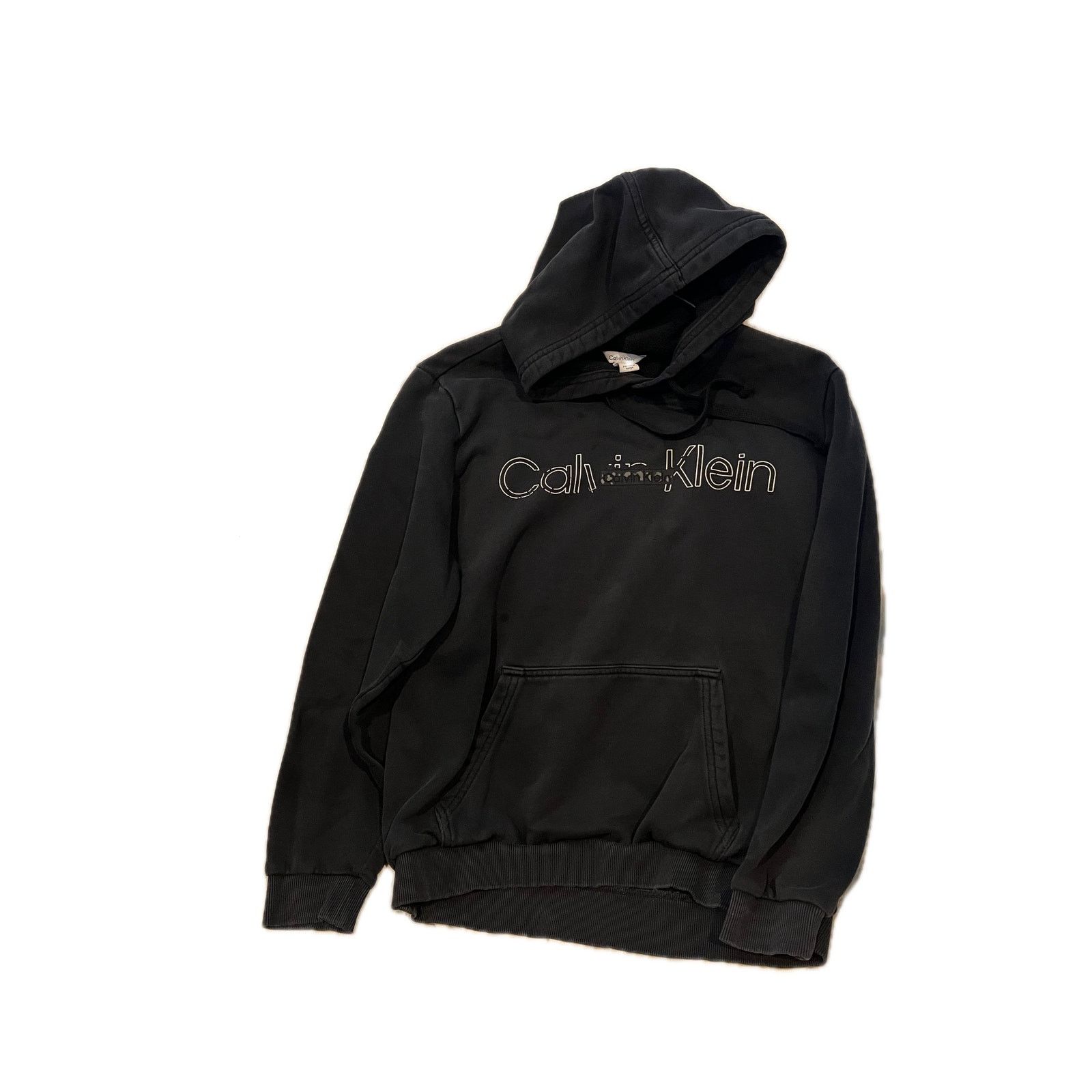 Calvin Klein Calvin Klein Black Pullover Hoodie Size US M / EU 48-50 / 2 - 1 Thumbnail