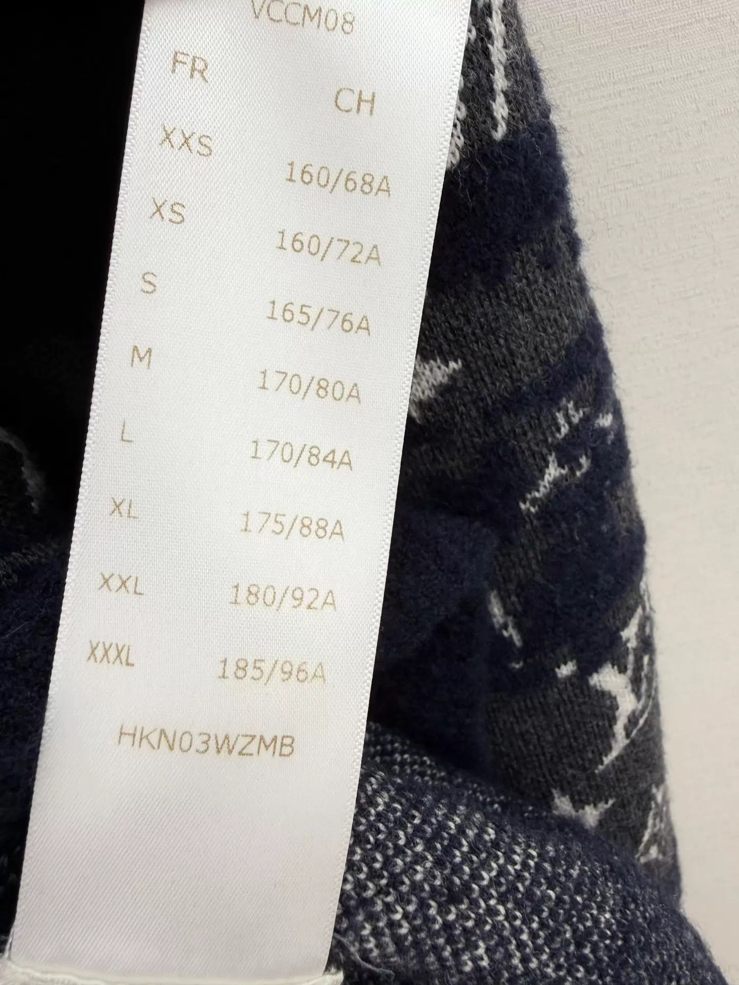 Louis Vuitton LV Monogram All-Over Print Sweater Size M Used Authentic Size M / US 6-8 / IT 42-44 - 5 Thumbnail