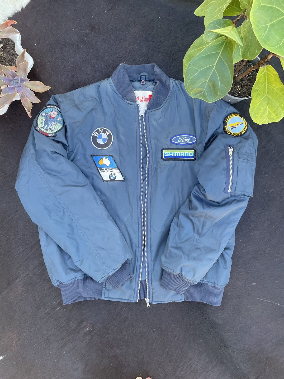1980s BMW club jacket
