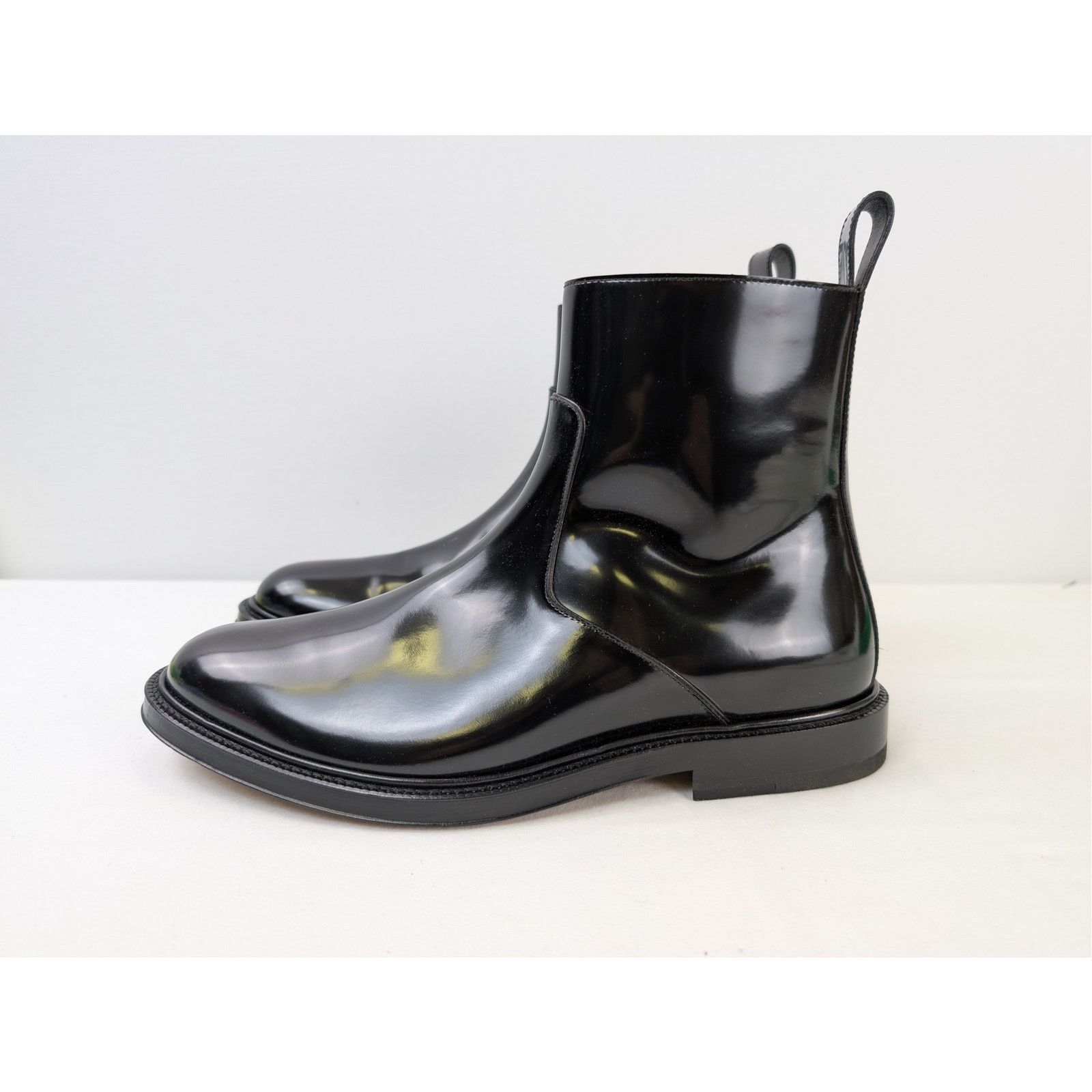Bottega Veneta o1rshd1 Okinawa Brush Ankle Boots Calfskin in Black Size US 10 / EU 43 - 10 Thumbnail