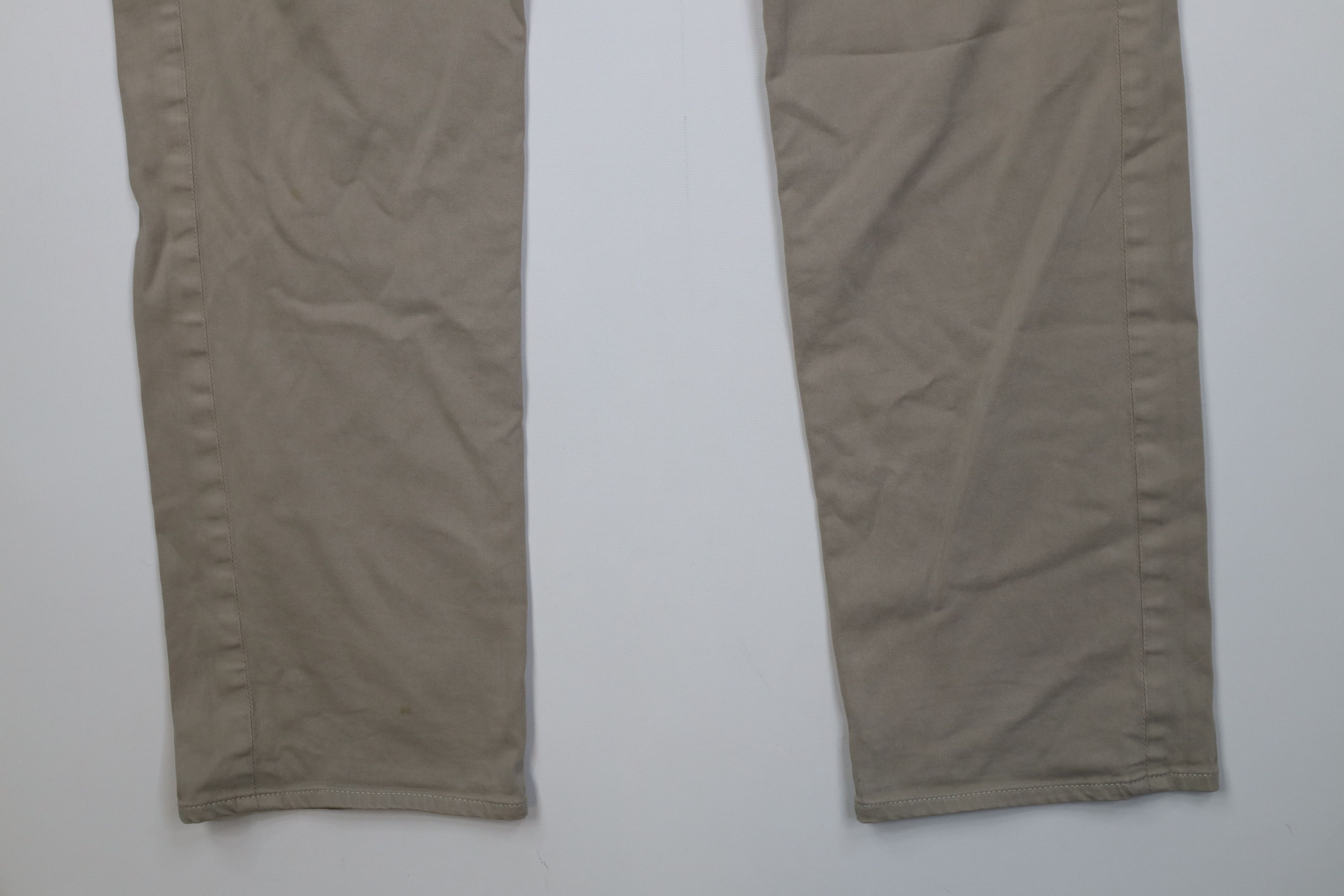 Vintage Adriano Goldschmied The Graduate Tapered Leg Pants Beige Size US 36 / EU 52 - 4 Thumbnail