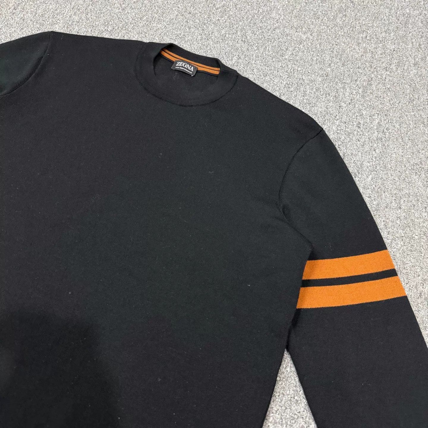 Ermenegildo Zegna ZEGNA striped color block knit sweater unused 50 Size US M / EU 48-50 / 2 - 3 Thumbnail