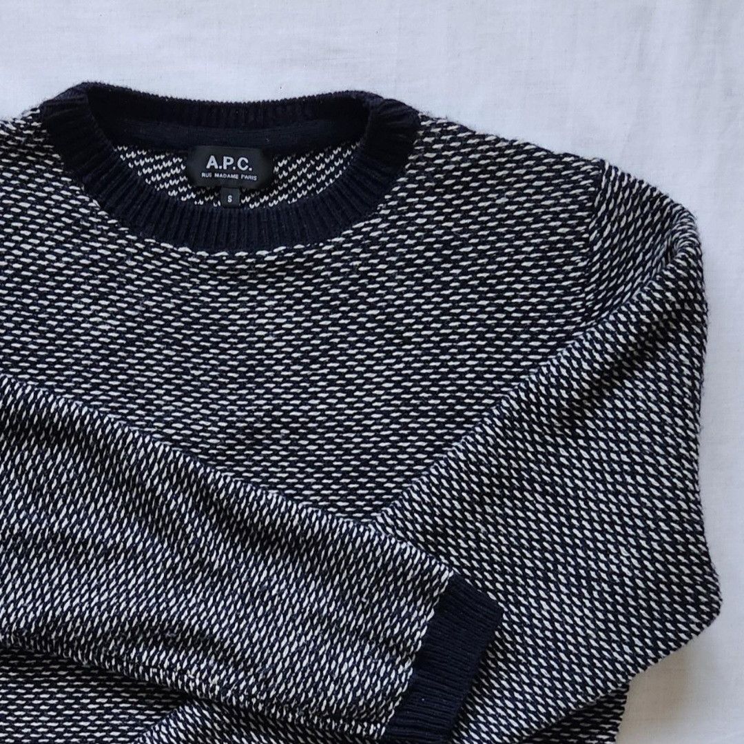 A.P.C. A.P.C Rock Crew Knit Jumper Size US S / EU 44-46 / 1 - 5 Thumbnail