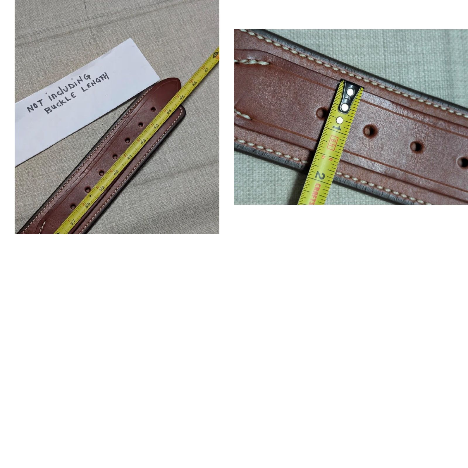 Vintage VINTAGE Andrews belt Western Belt Men 38/40 Brown Leather Cowboy Holster Cartridge Ammo Ranger 2.5" width Men Size 38 - 9 Thumbnail