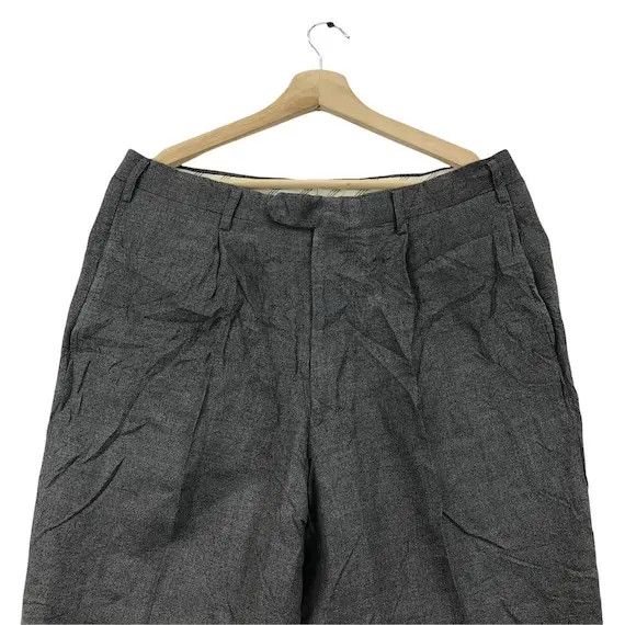 Burberry Vtg BURBERRY LONDON ENGLAND Grey Minimalist Casual Pant Size US 34 / EU 50 - 3 Thumbnail