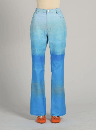 Marni o1srvl11e0624 Trouser in Blue Size 30" / US 8 / IT 44 - 2 Thumbnail