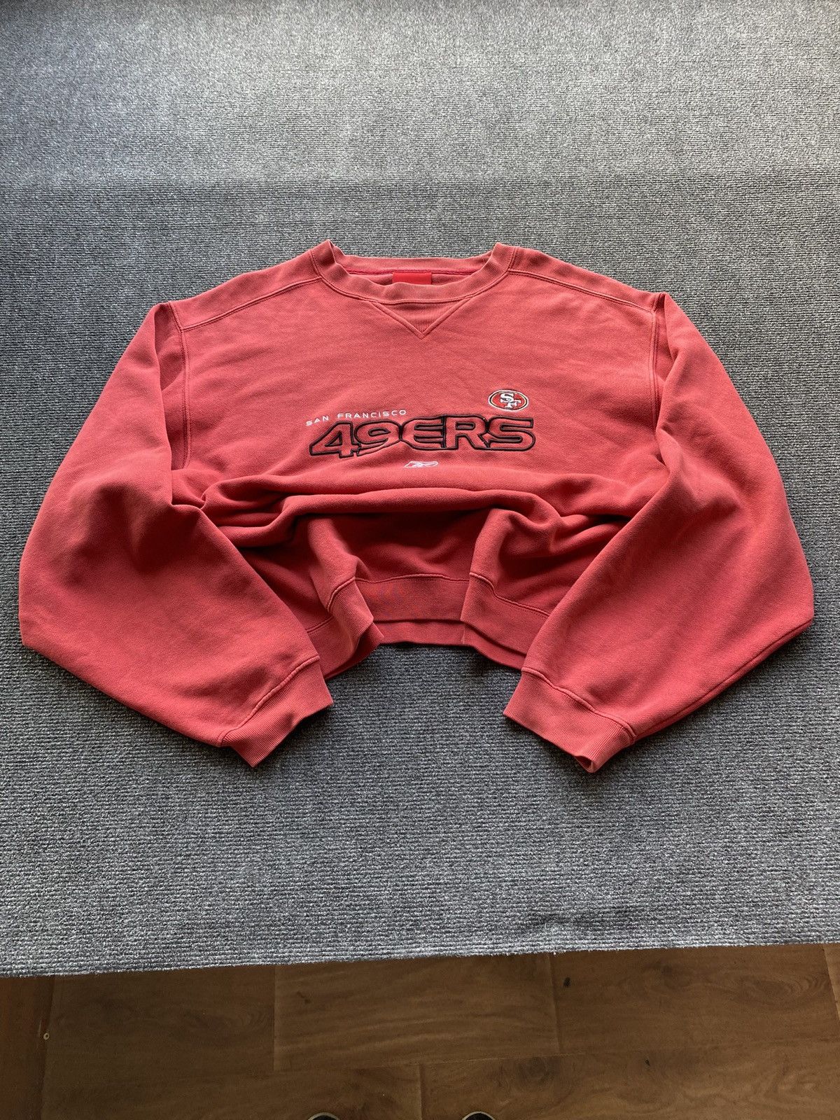 Reebok 🔥Reebok 49ers San Francisco Red Sweatshirt Size US M / EU 48-50 / 2 - 1 Thumbnail