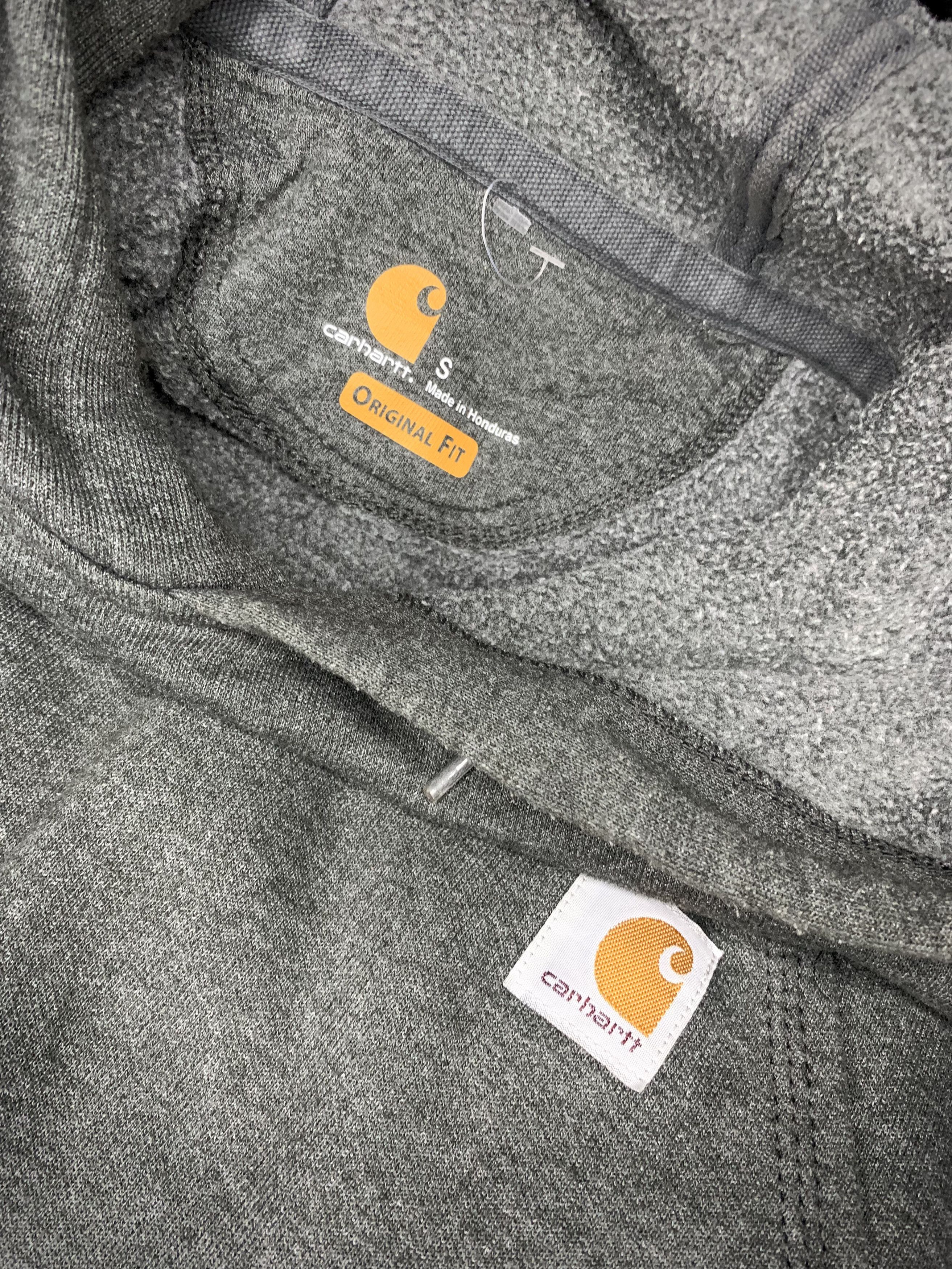 Carhartt VTG Carhartt Workwear Neon Graphic Pullover Hoodie Size US S / EU 44-46 / 1 - 6 Thumbnail