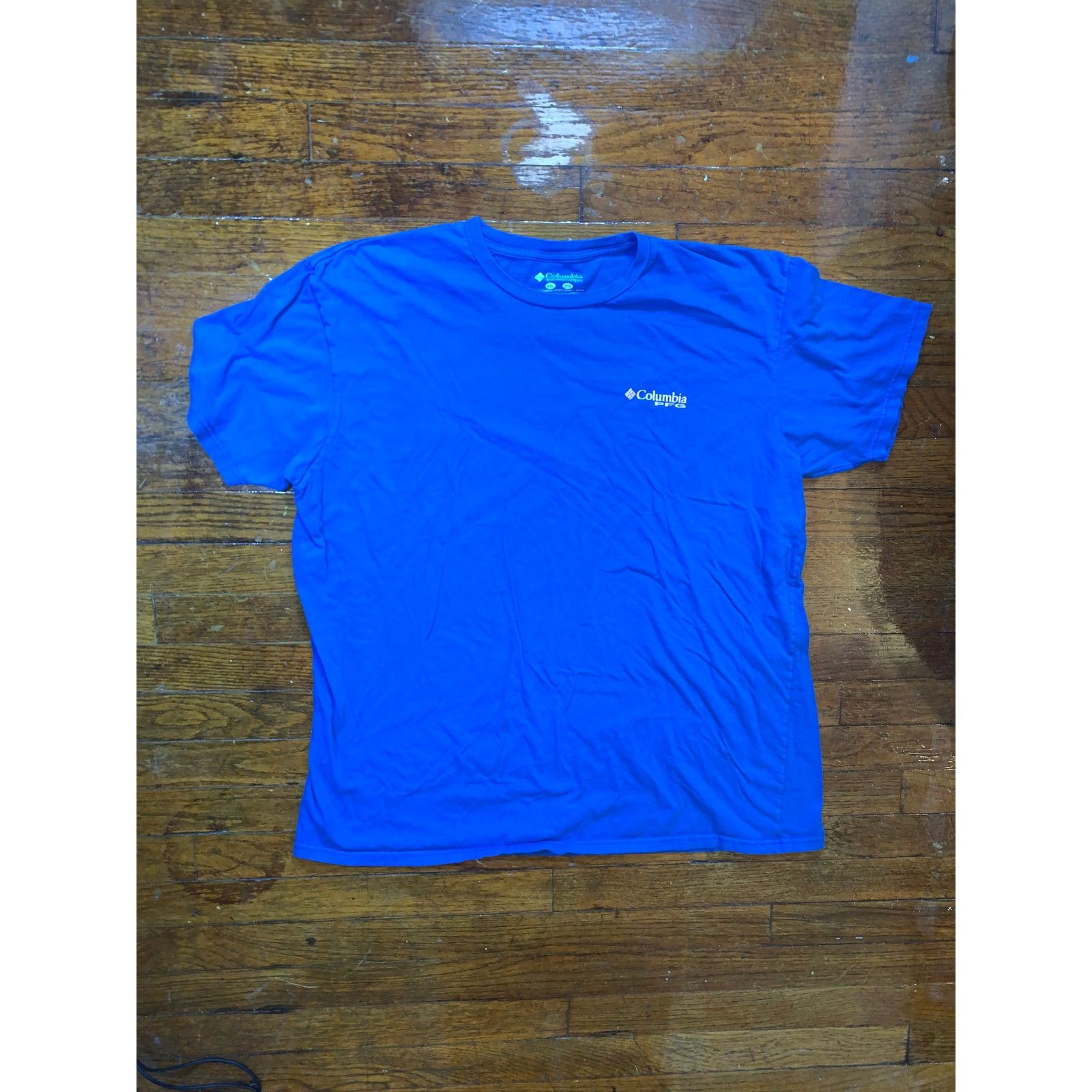 Columbia Columbia PFG Logo T Shirt XXL Royal Blue Pink Fishing Tee Size US XXL / EU 58 / 5 - 1 Thumbnail