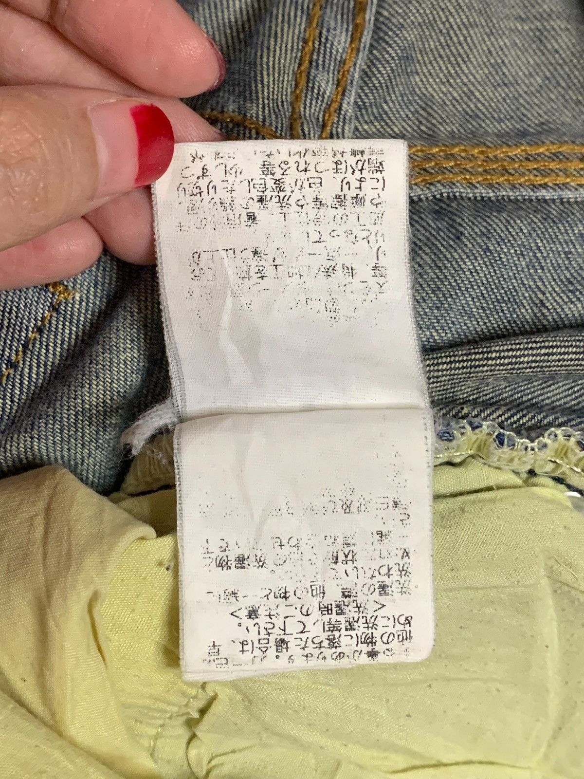 In The Attic × Japanese Brand Vintage Japanese In The Attic Bleached Distress Loose Jeans Size US 32 / EU 48 - 11 Thumbnail