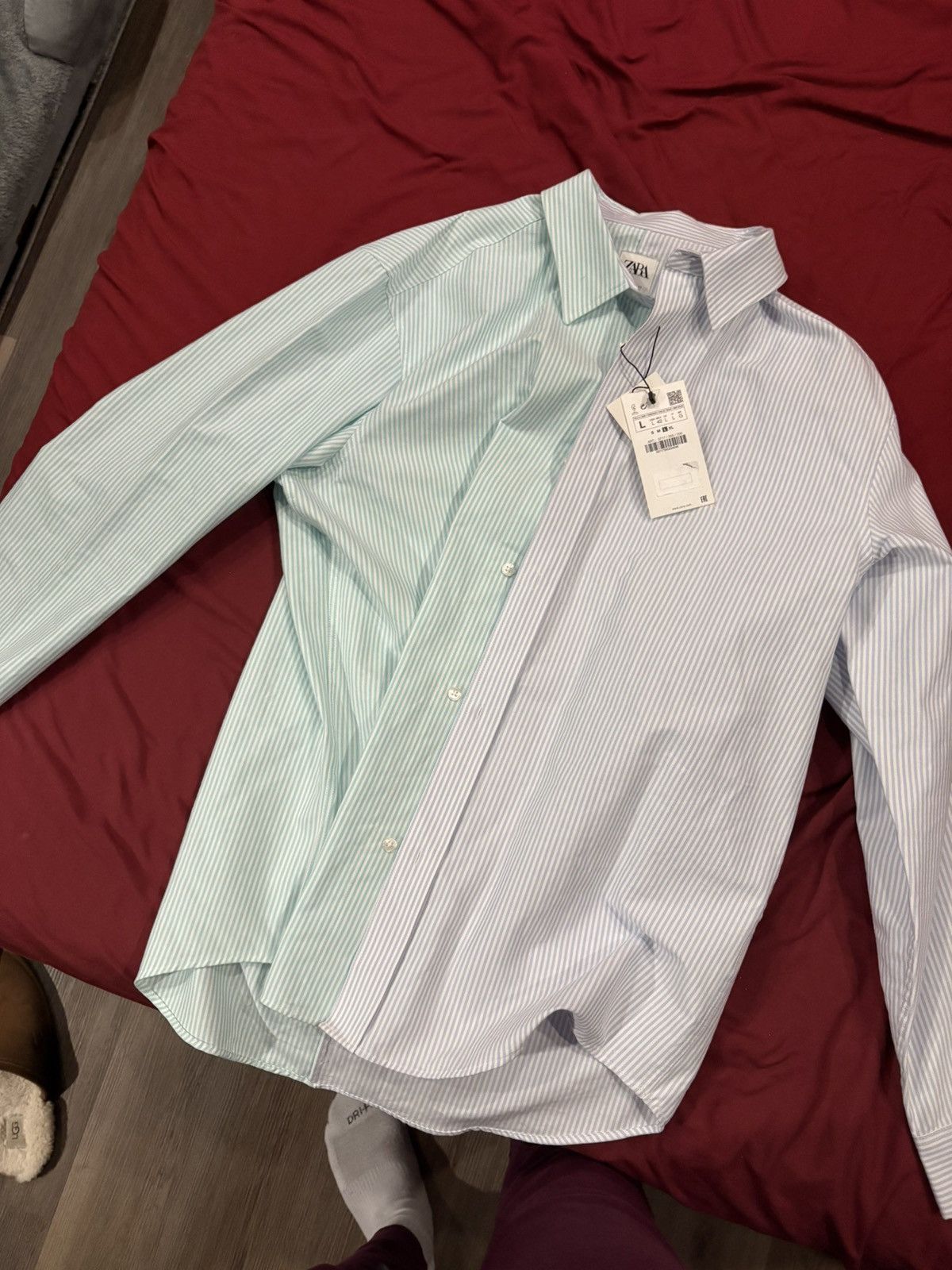 Zara Classic Button Up Size US L / EU 52-54 / 3 - 1 Thumbnail